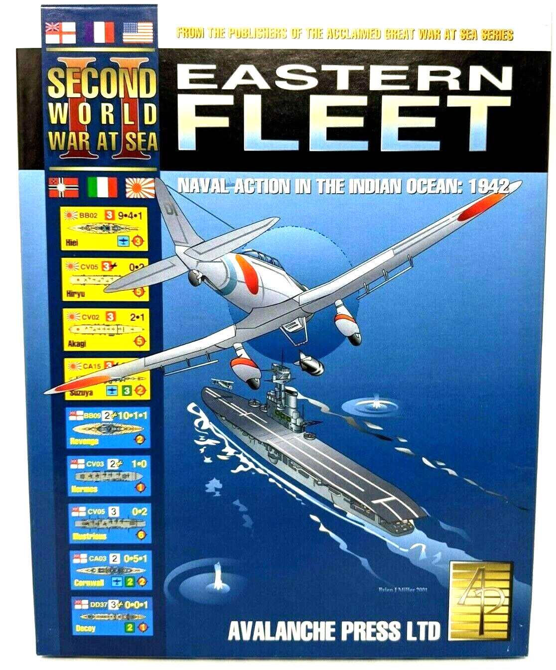 Avalanche Press BUNDLE Second World War At Sea: Eastern Fleet/Midway PLEASE READ