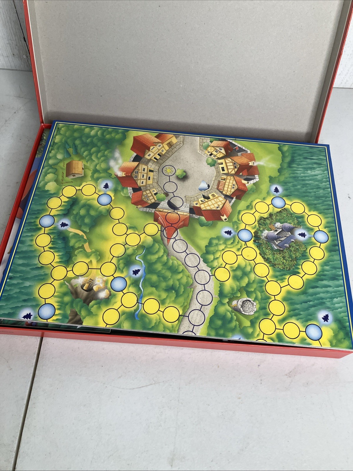 VINTAGE Enchanted Forest Board Game Ravensburger Only Missing One Wood Die