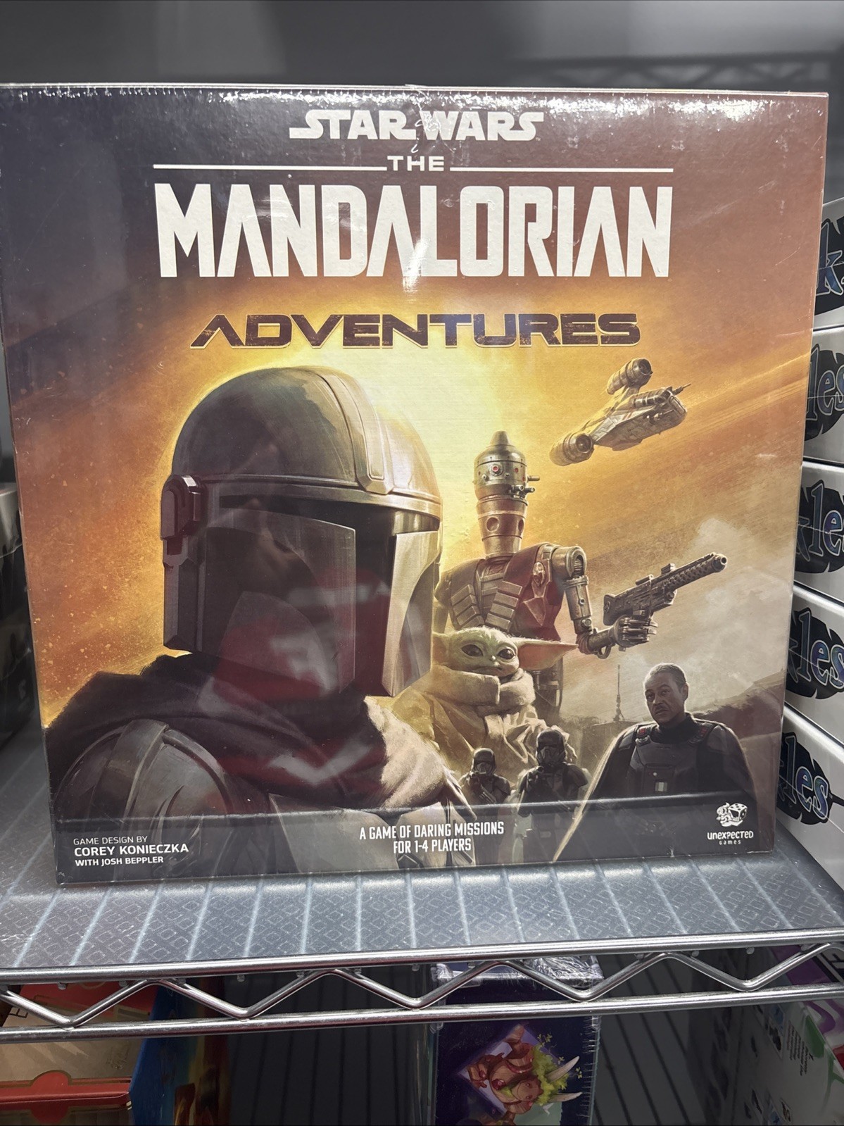 Star Wars: The Mandalorian Adventures Board Game | Cooperative Missions
