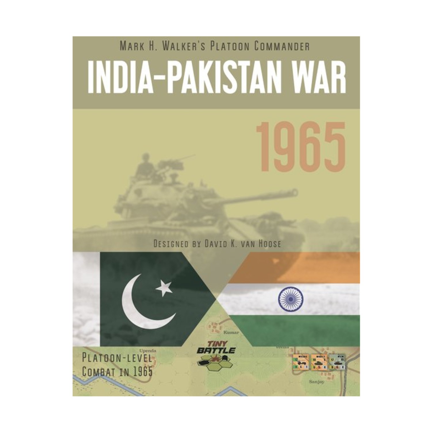 Tiny Battle Wargame Platoon Commander – India-Pakistan War 1965 Bag New
