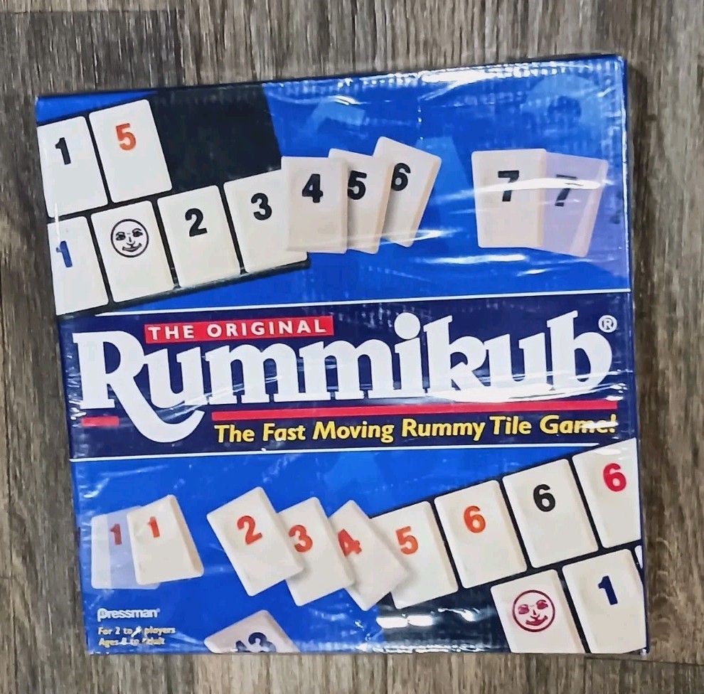 Rummikub Board Game The Original 1997 Sealed 0400D Tiles Pressman