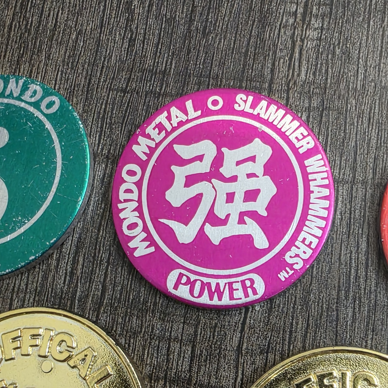 POG Slammer Whammers Mondo Metal Gold Imperial 1994 Lot of 8 Aluminum Rare
