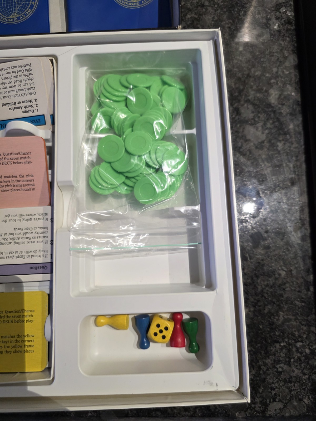 Vintage 1990 On Assignment with National Geographic Board Game – Complete