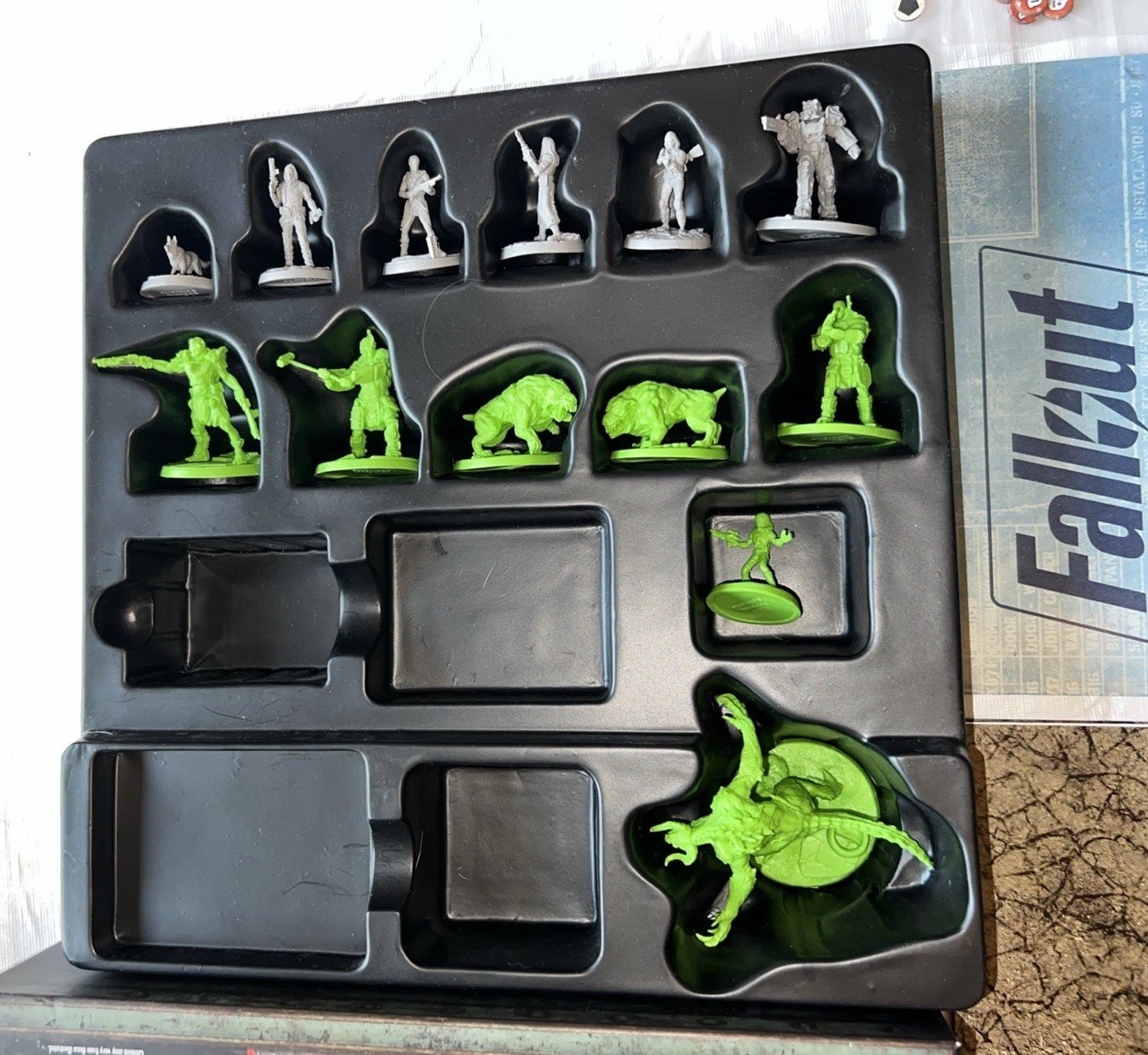 Fallout Wasteland Warfare Board Game 2018 Modiphius Player Starter Set MUHO51235