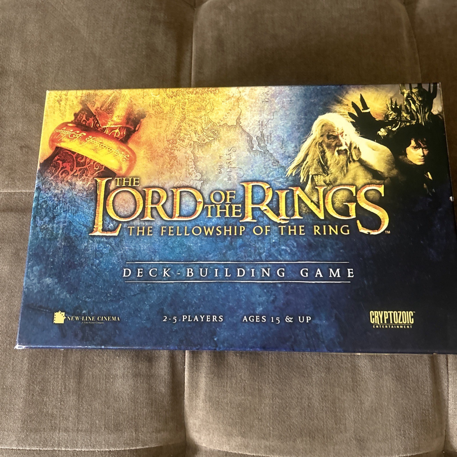 LORD OF THE RINGS Fellowship of the Ring Deck-Building Game LOTR Cryptozoic 2012