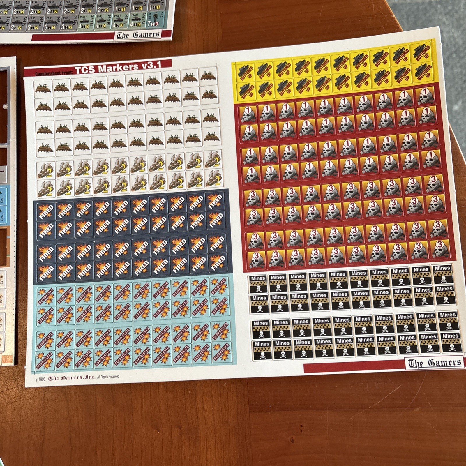GD ’41 -INCOMPLETE- The Gamers, Multi-Man Publishing – Check Photos INCOMPLETE