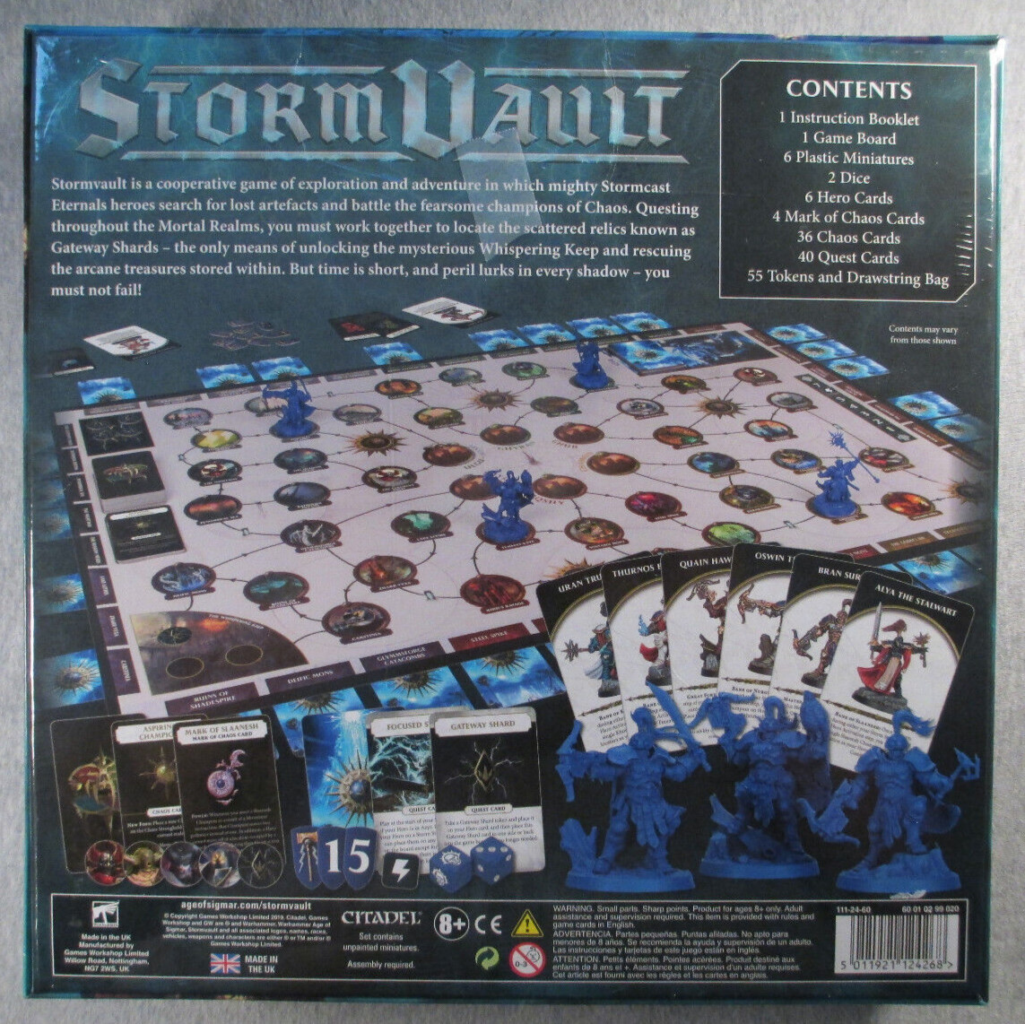Storm Vault – Sealed Cooperative Fantasy Adventure Board Game – Warhammer