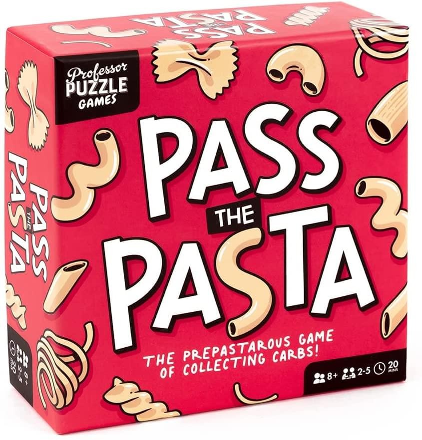Pass The Pasta | Family Board Game of Strategy and Shape Collection