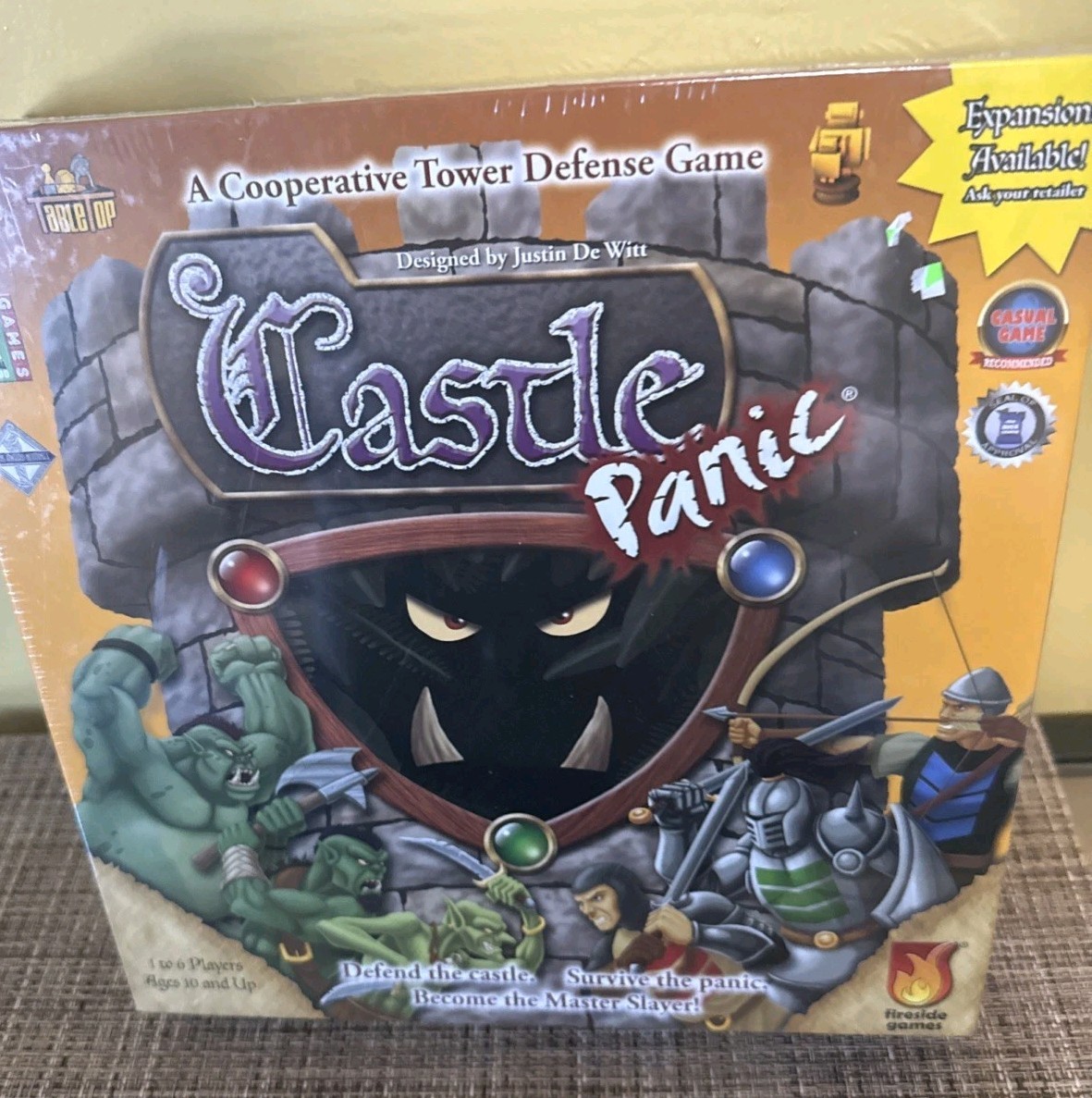 Castle Panic Board Game New Sealed box