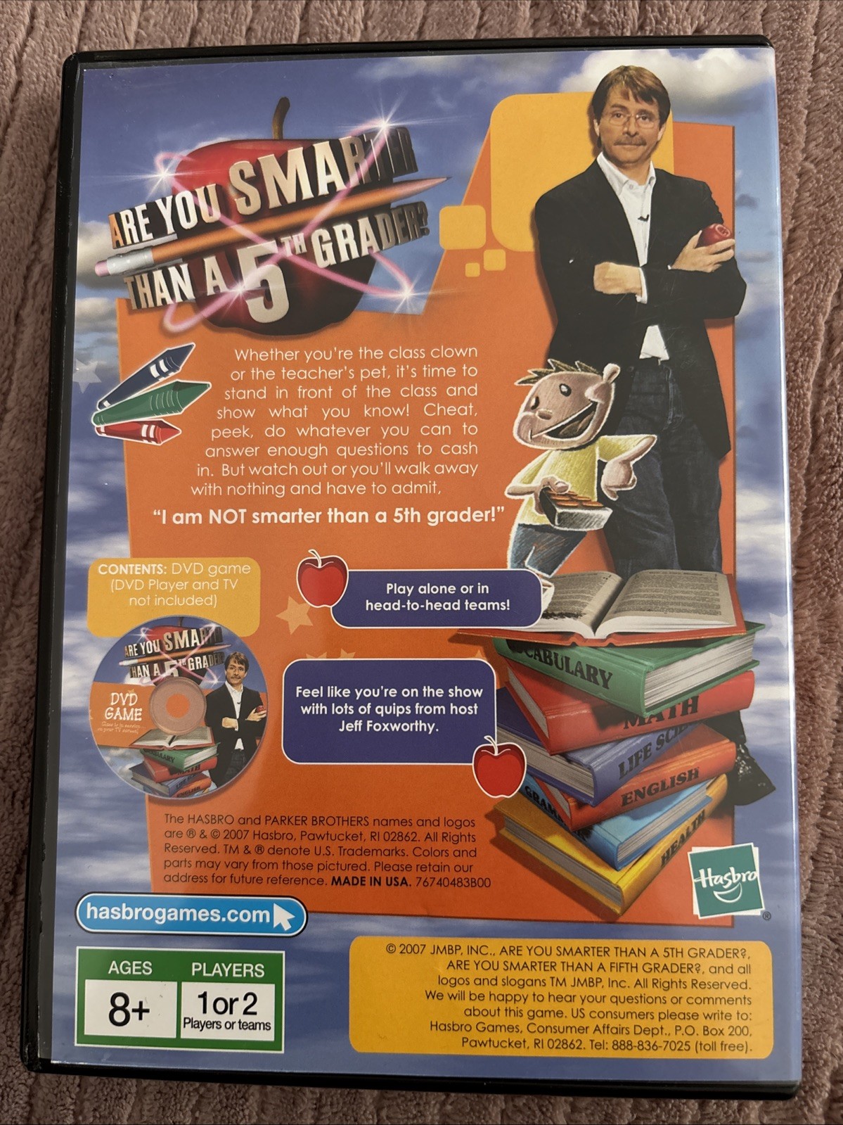 Are You Smarter Than A 5th Grader? DVD Game – Family Ages 8+