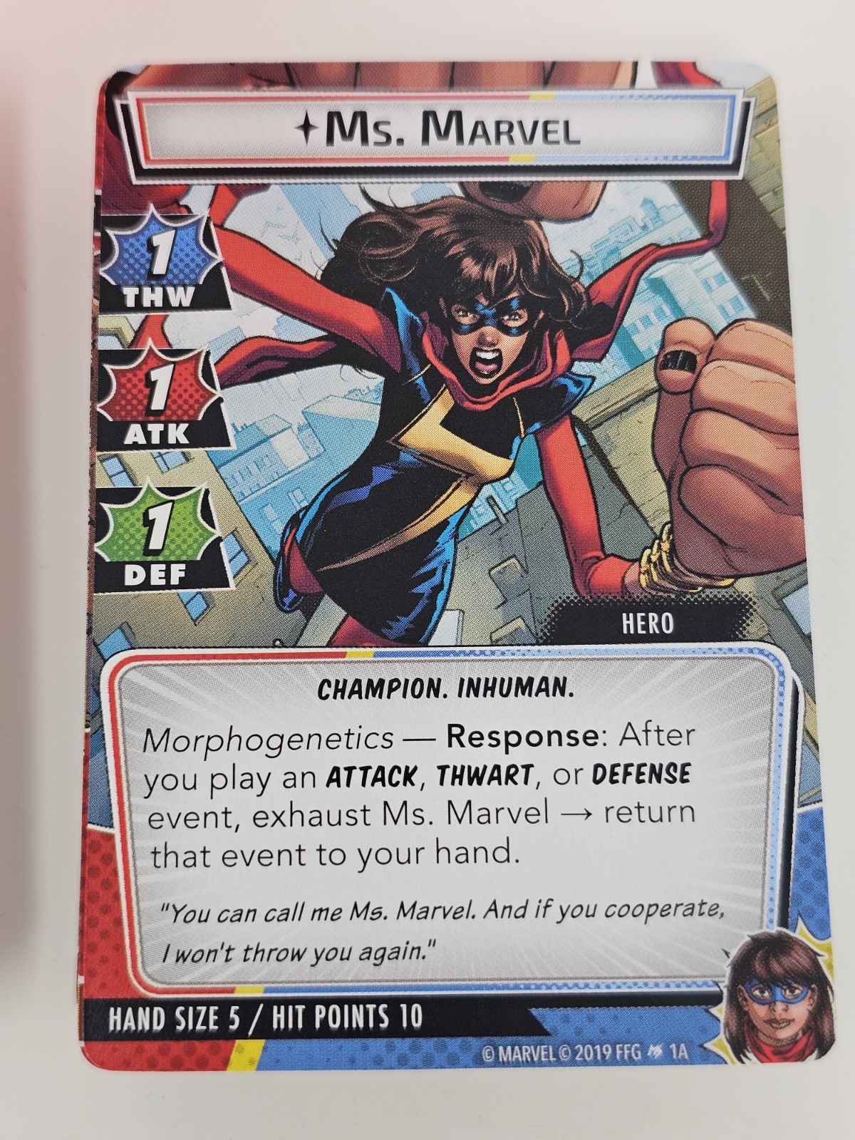 Scarlet Witch & Ms. Marvel Hero Packs Marvel Champions LCG Card Game – Used