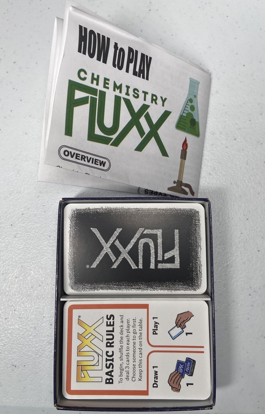 Chemistry Fluxx Game/ Used – Very Good Condition – Complete