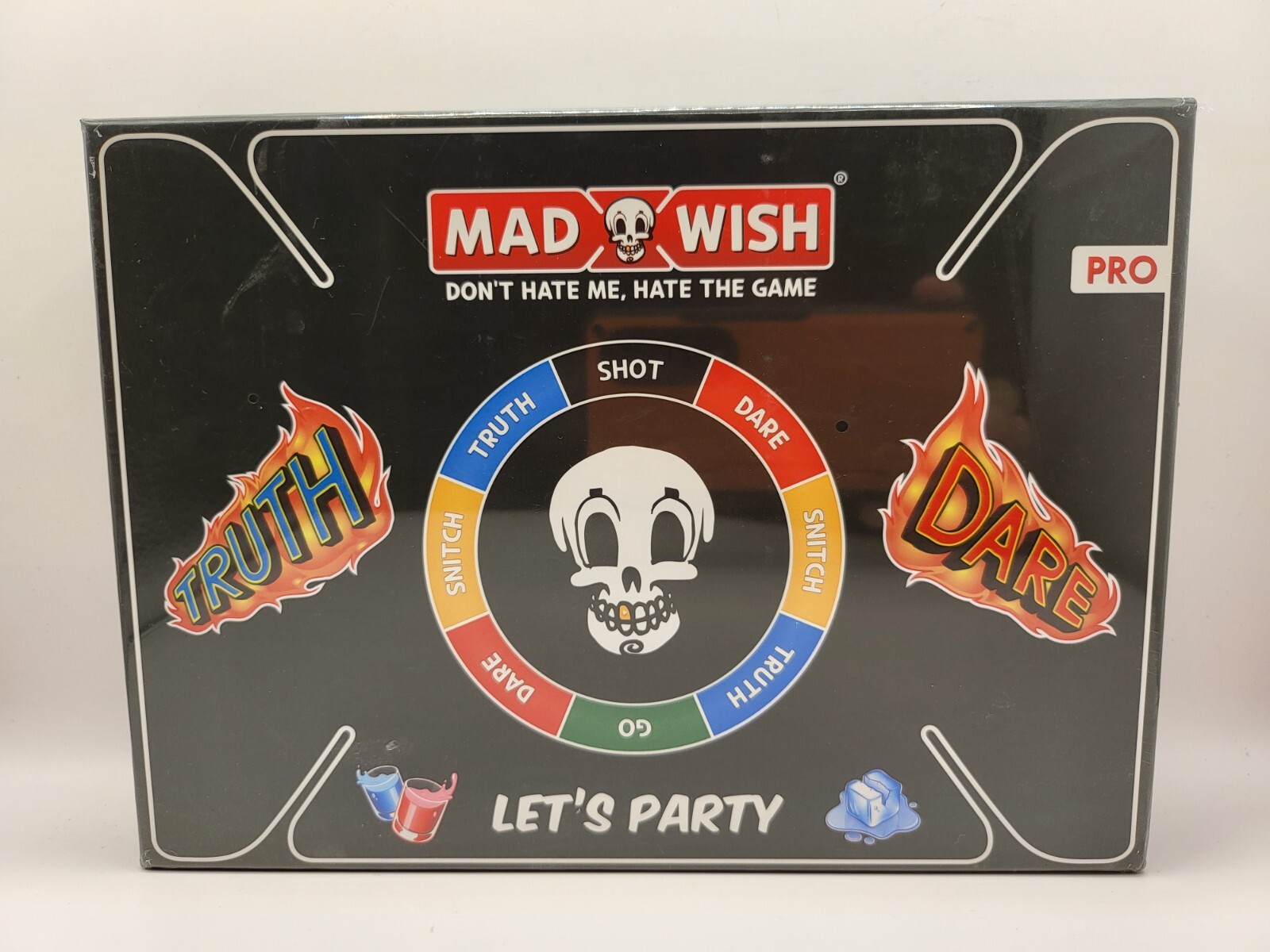 Mad Wish Pro Board Game Let’s Party Don’t Hate Me, Hate the Game, Rebelz Games