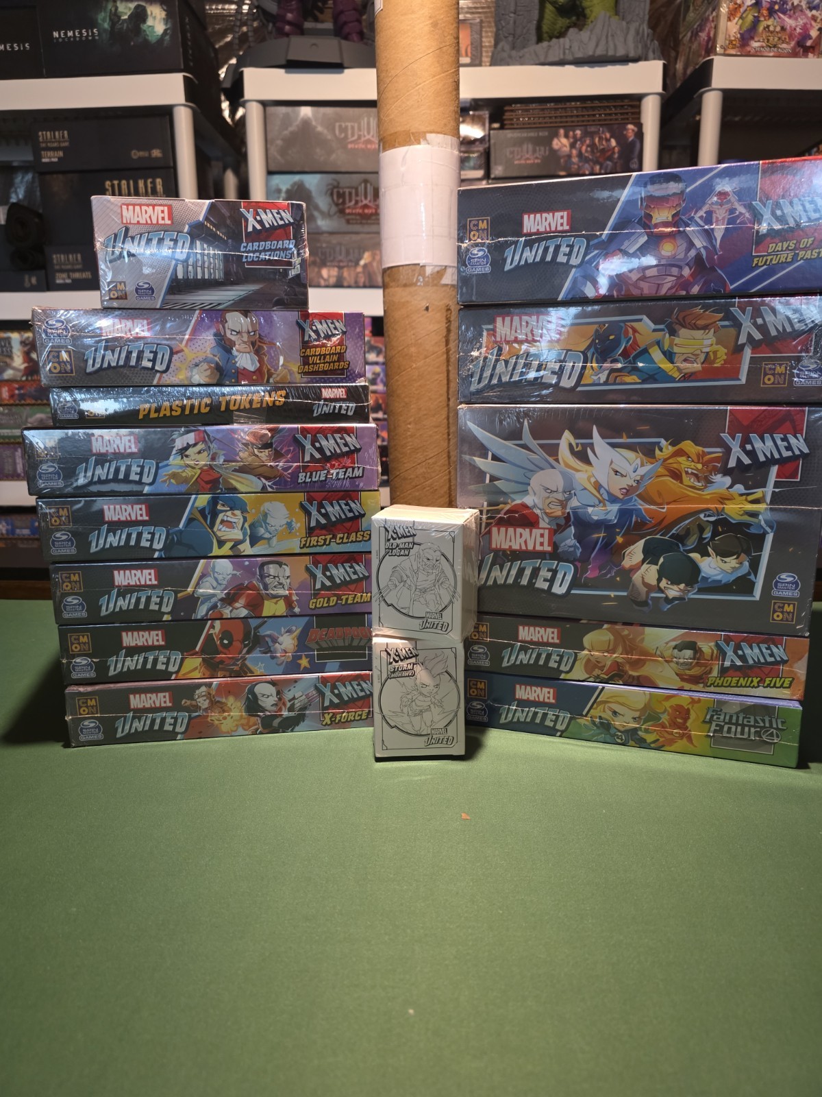 Marvel United X-Men Uncanny Pledge Brand New In Shrink – With Upgrades & Playmat