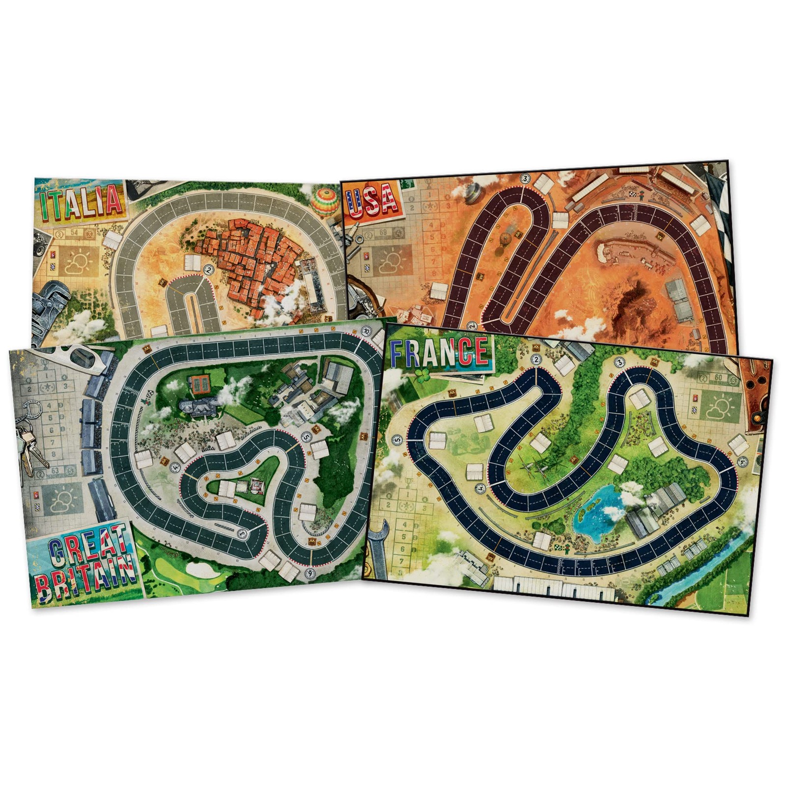 Asmodee HEAT: Pedal to the Metal Board Game – Intense One Size, Multicolor