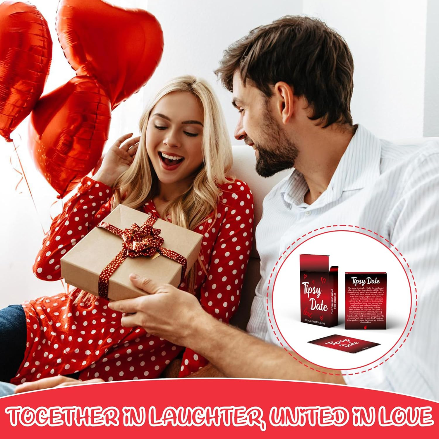 Tipsy Date Couples Games for Adults,Drinking Game for Couples,Drinking Card Game