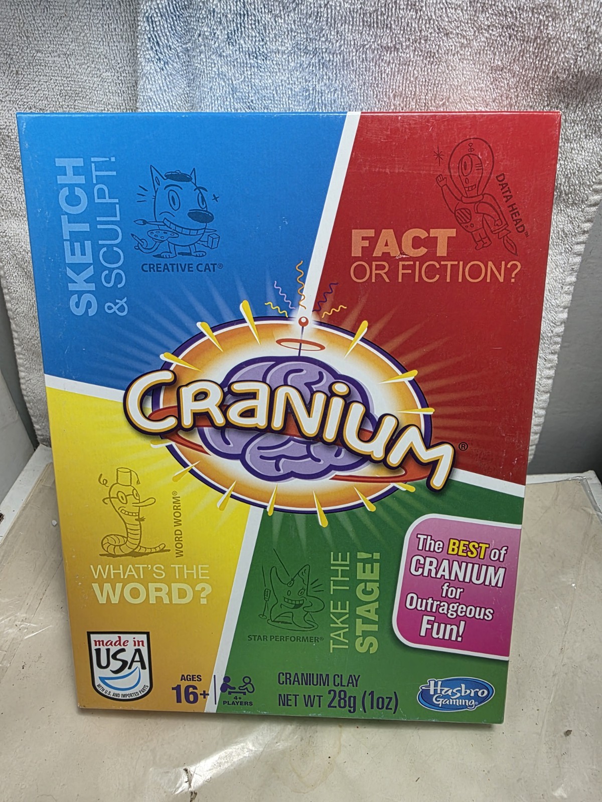 New 2013 Open Box Hasbro Cranium Game