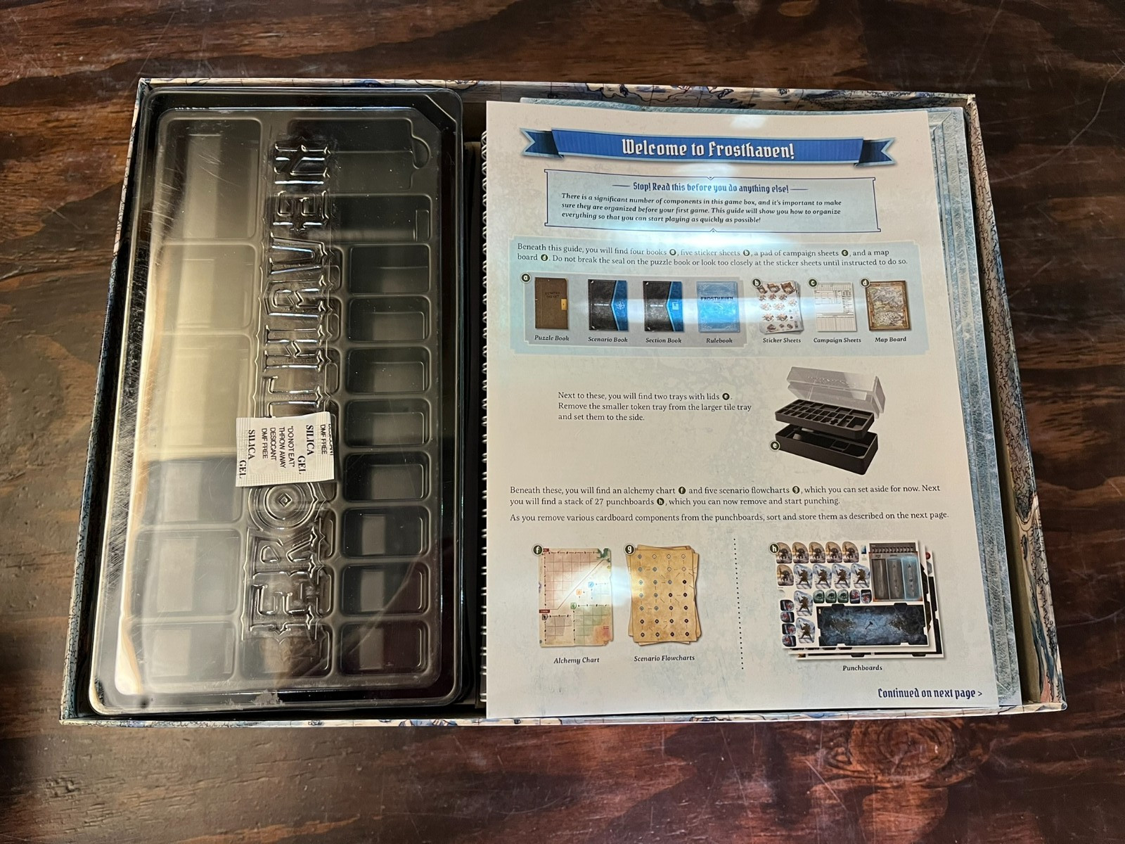 Frosthaven Board Game – Complete and Unpunched