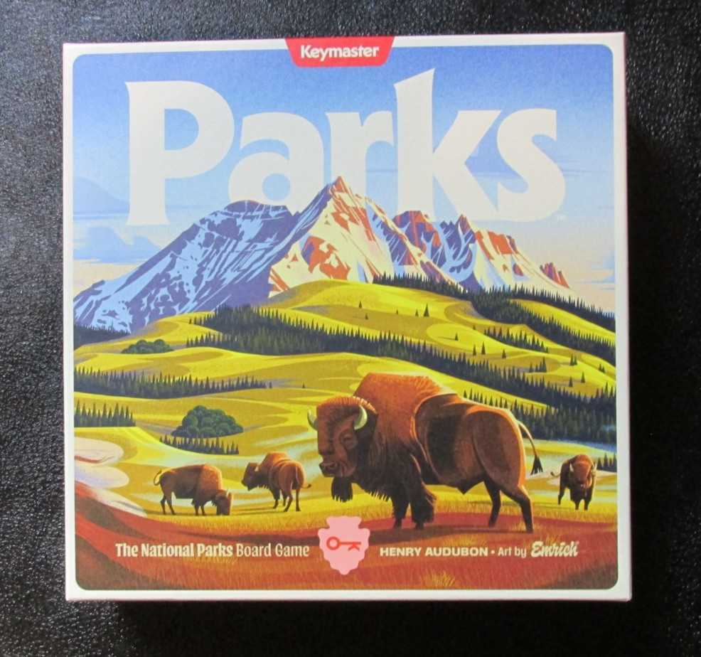 Keymaster Games: Parks 2nd Edition – Board Game – Punched otherwise New