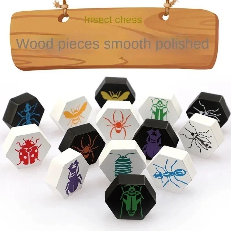 Hive Board Game 2 Player Family Fun Strategy Travel Party Entertainment Game