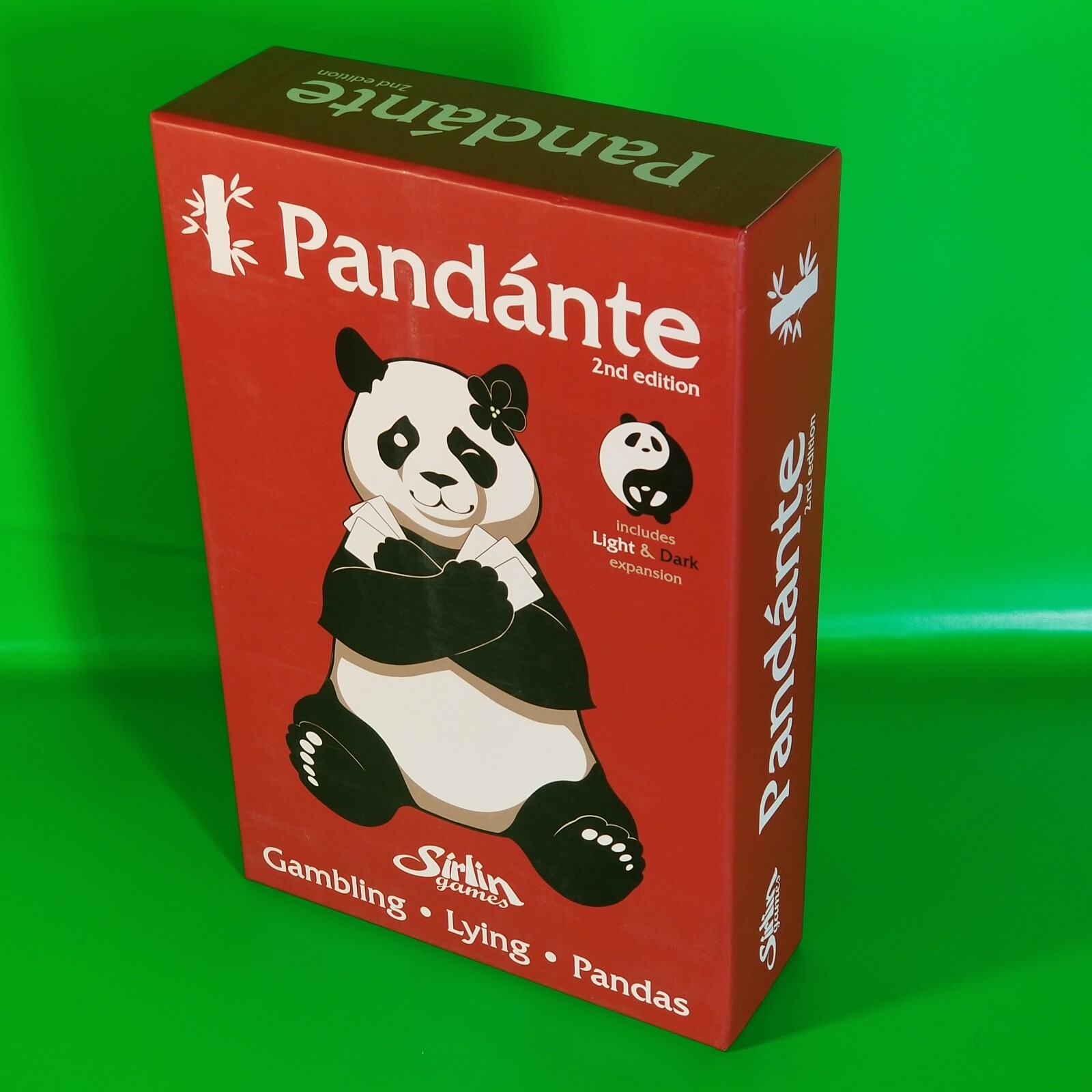 Pandánte 2nd Edition w/ Light & Dark Expansion New Open Box Sirlin Games (2015)