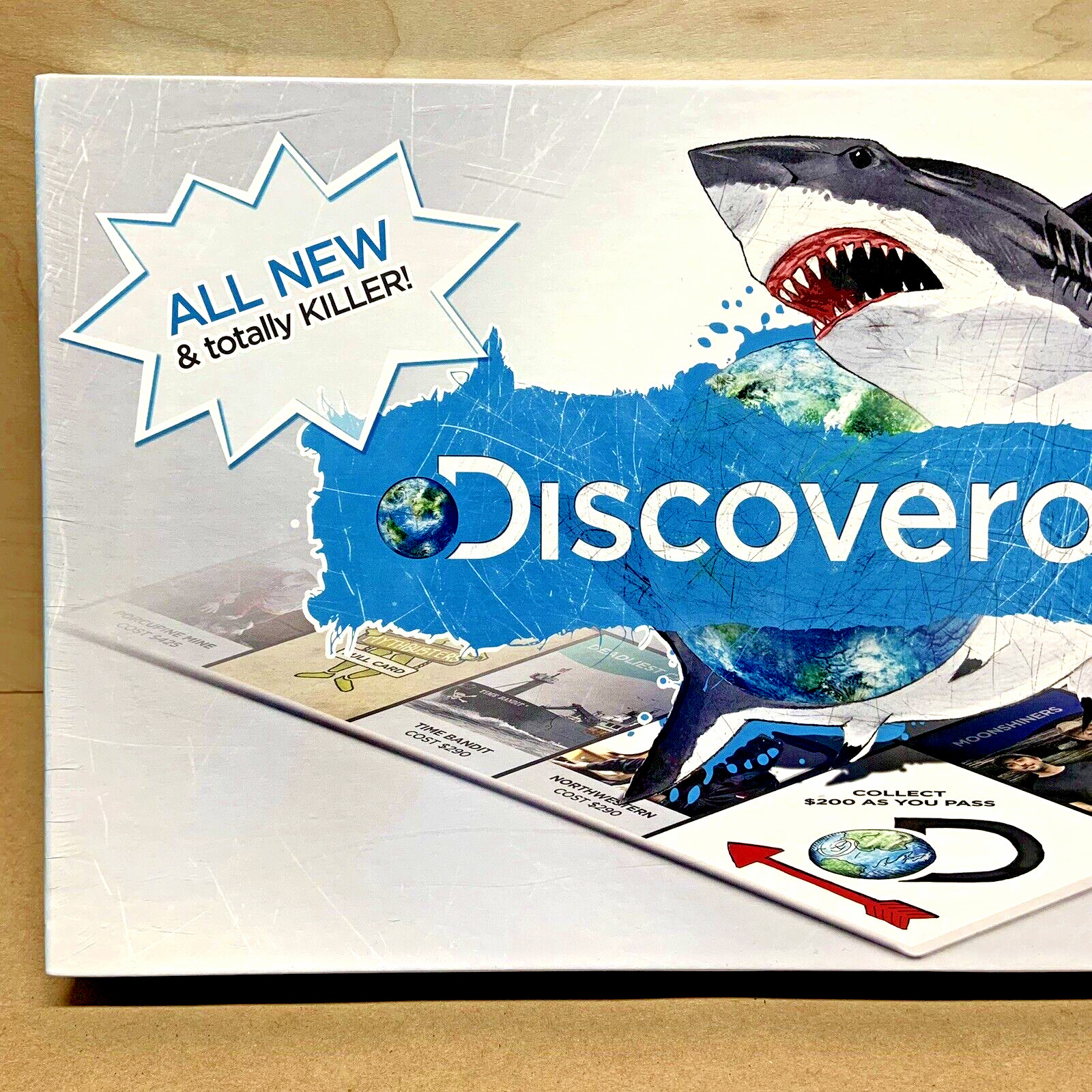 Discoveropoly Board Game Educational Strategy Game New Plastic-wrap Light Wear