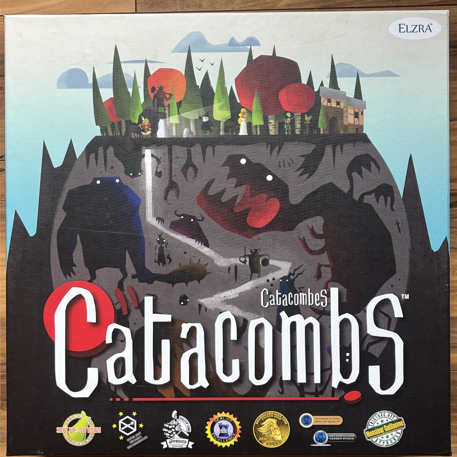 Catacombs 2019 Third Edition Kwanchai Moriya Elzra Corp 2-5 Players 14+ Years