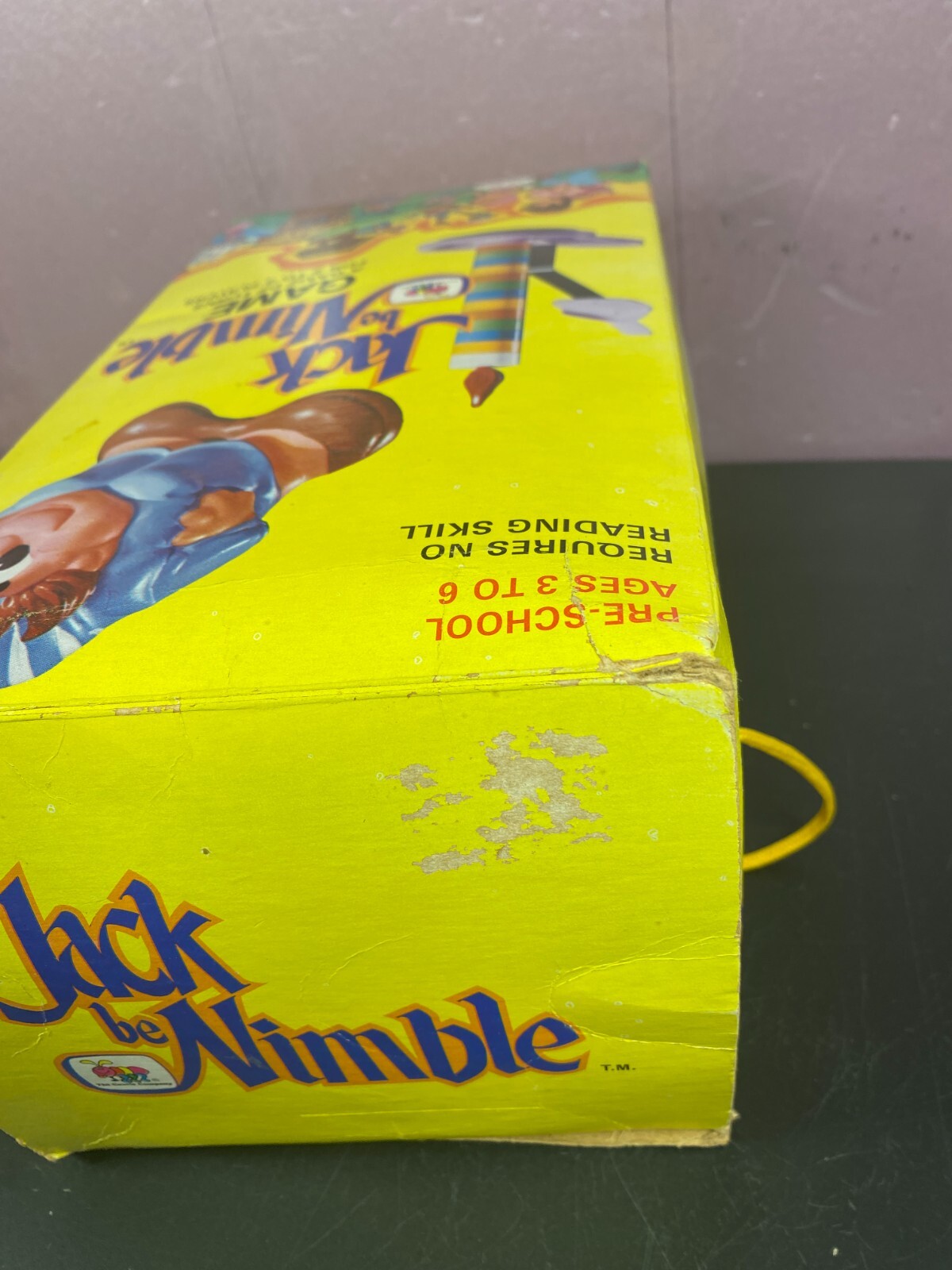 Schaper Game Jack Be Nimble Game Preschool Learning Cootie Company 1974 Vintage