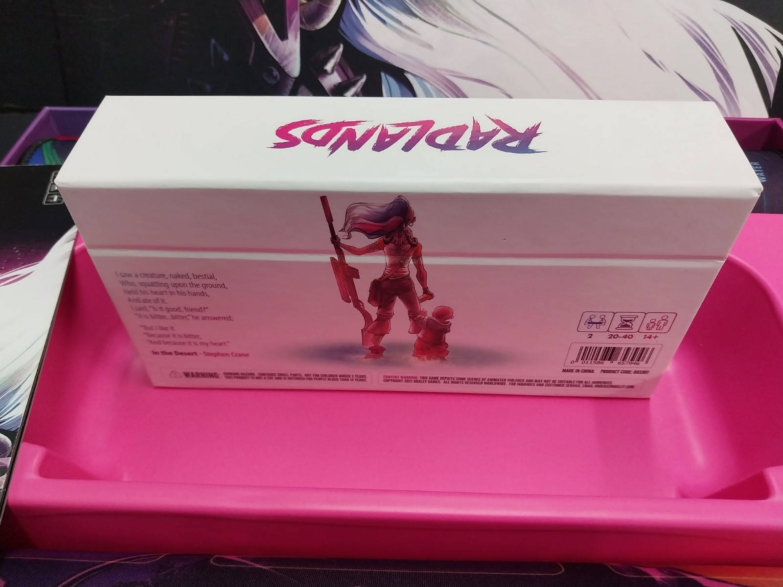 2021 Radlands Super Deluxe Edition Kickstarter Limited only 12000 made card game