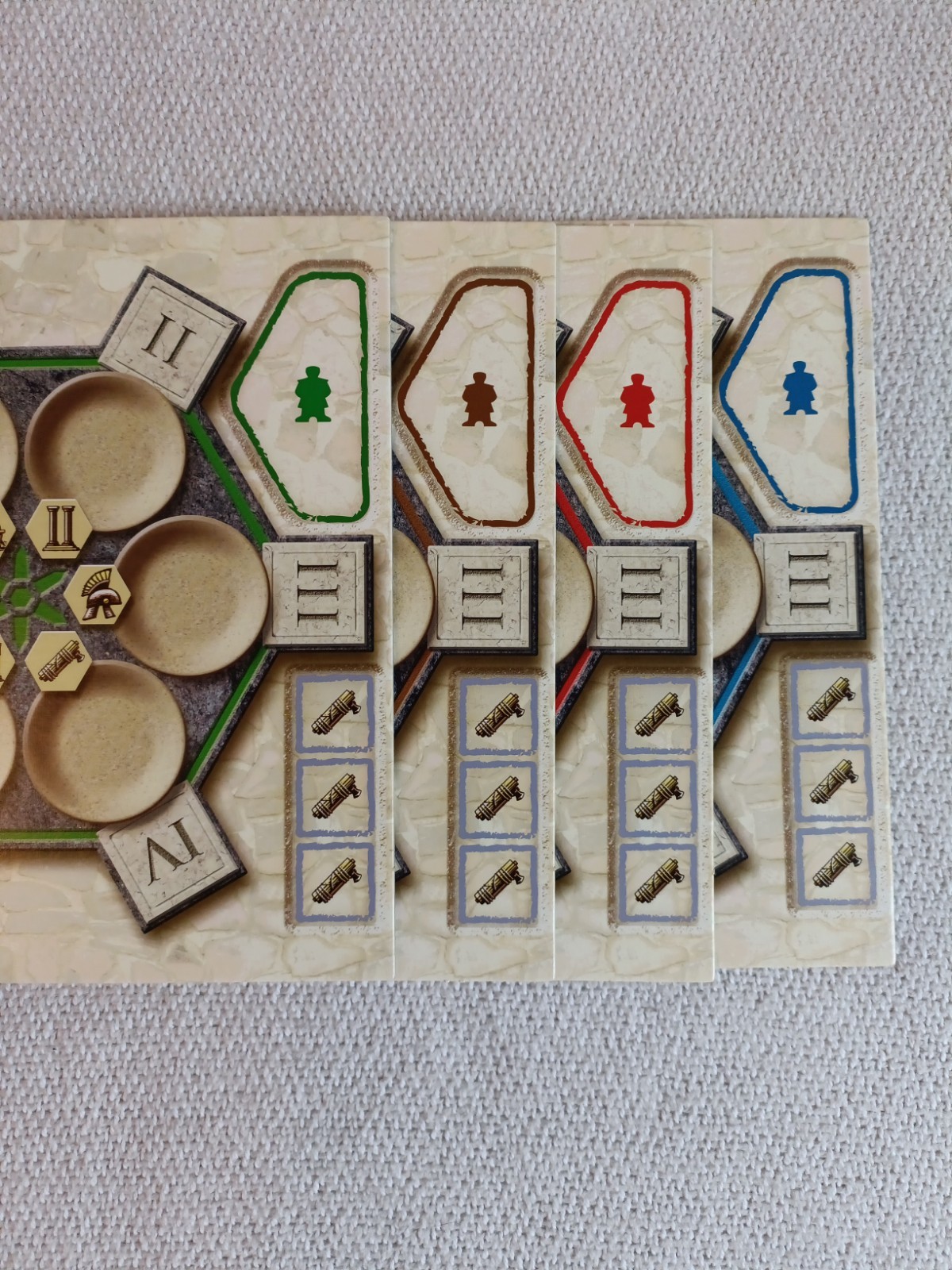 TRAJAN Ancient Rome Strategy Board Game Stefan Feld 2013 New Open Box COMPLETE