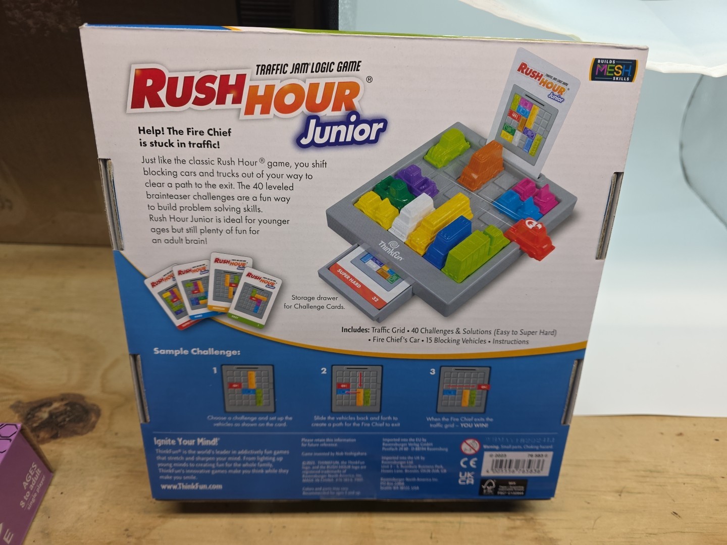 Rush Hour Junior – Classic Traffic Jam Logic Game – New Look for 2024 – STEM …