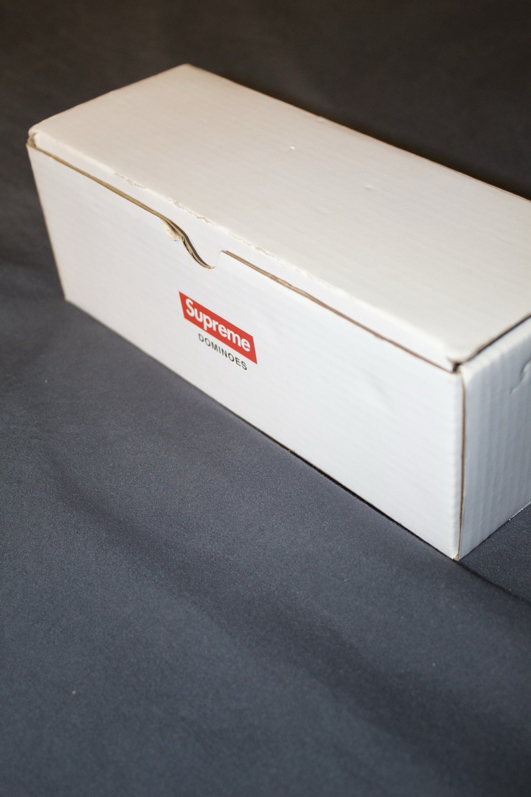 Supreme Dominoes Red Custom Design Tile Game Set