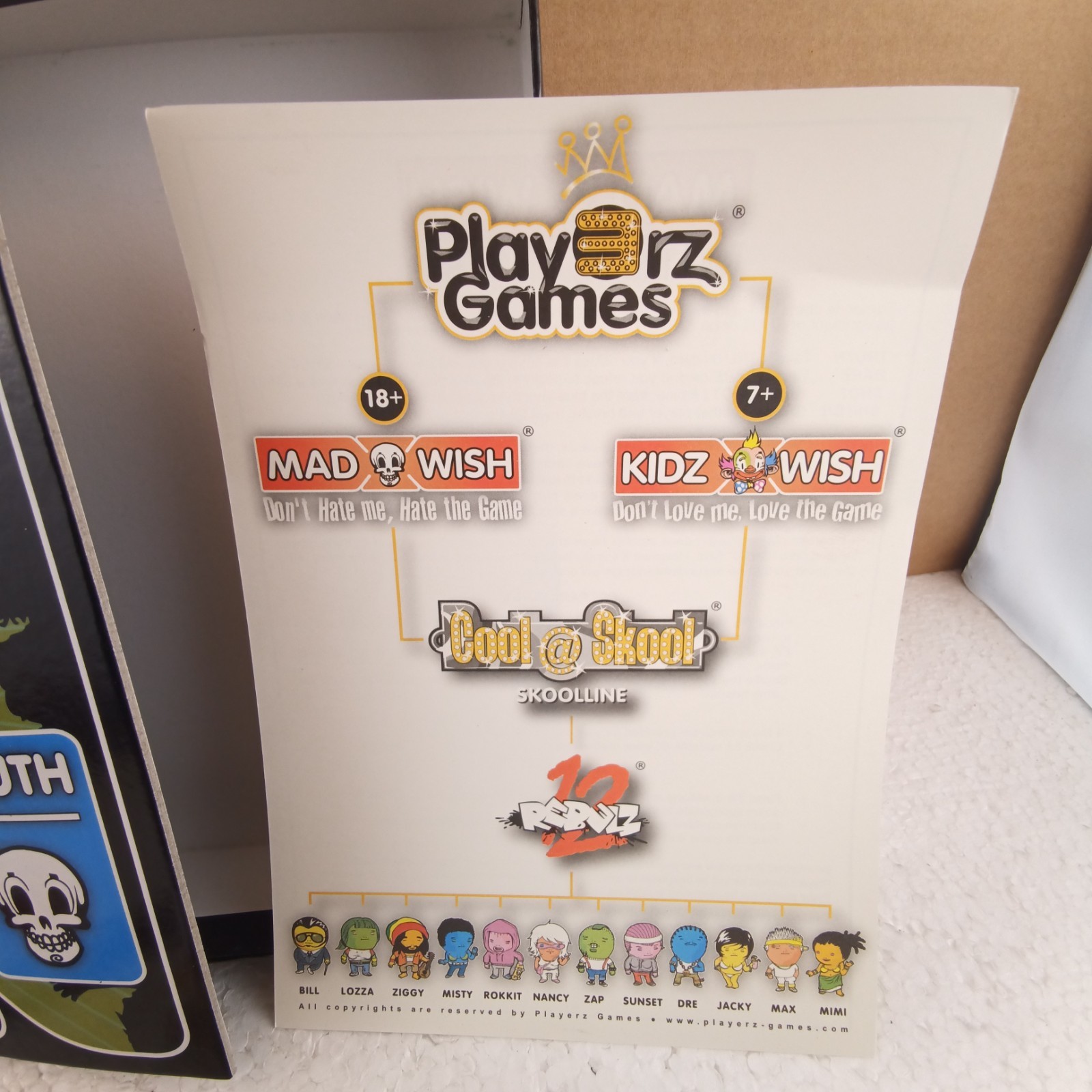 Mad Wish Pro Board Game Let’s Party Don’t Hate Me, Hate the Game, Rebelz Games