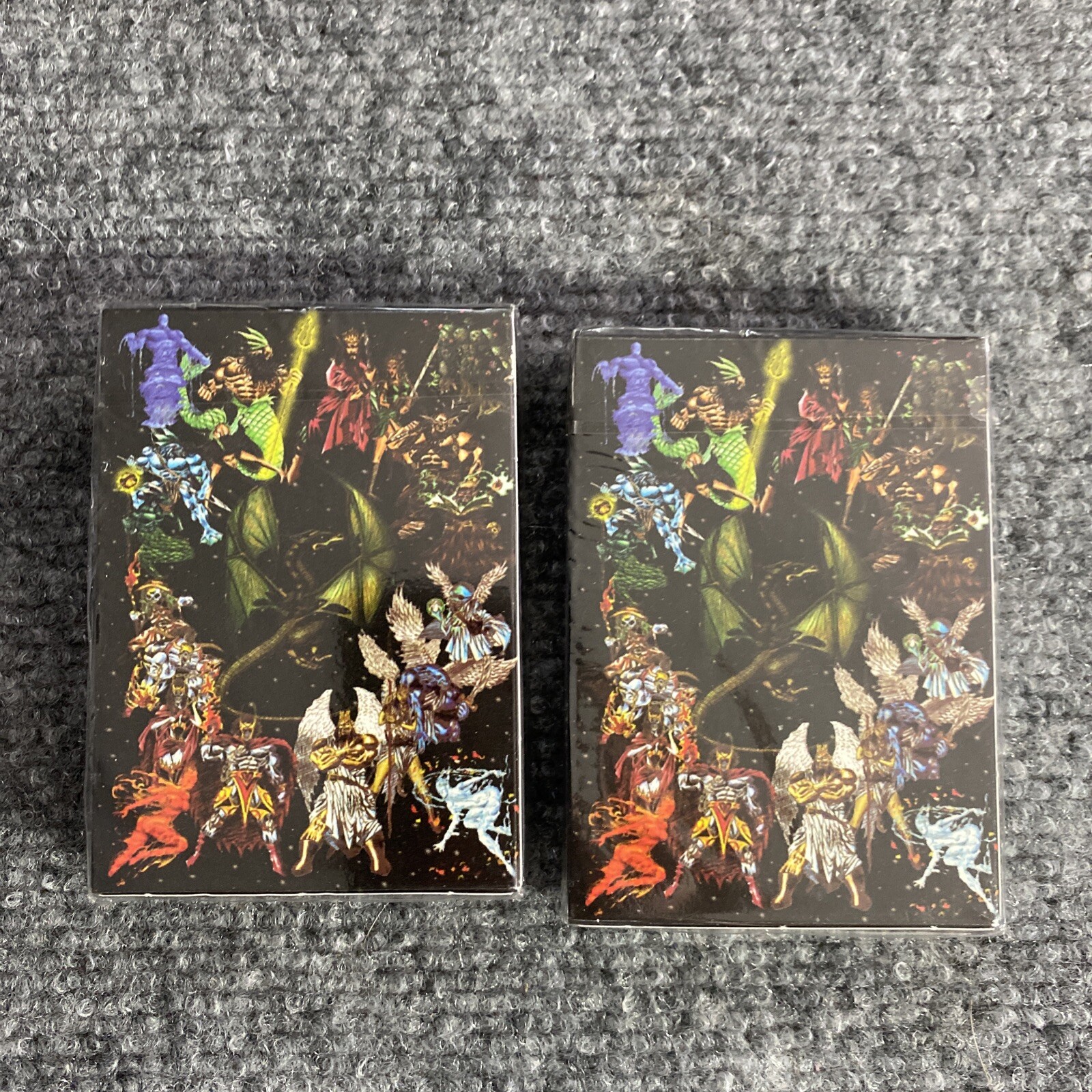 Summon The Dragon Card Game 1998 Sealed 2 Pack Zenith Creativity Fantasy Art