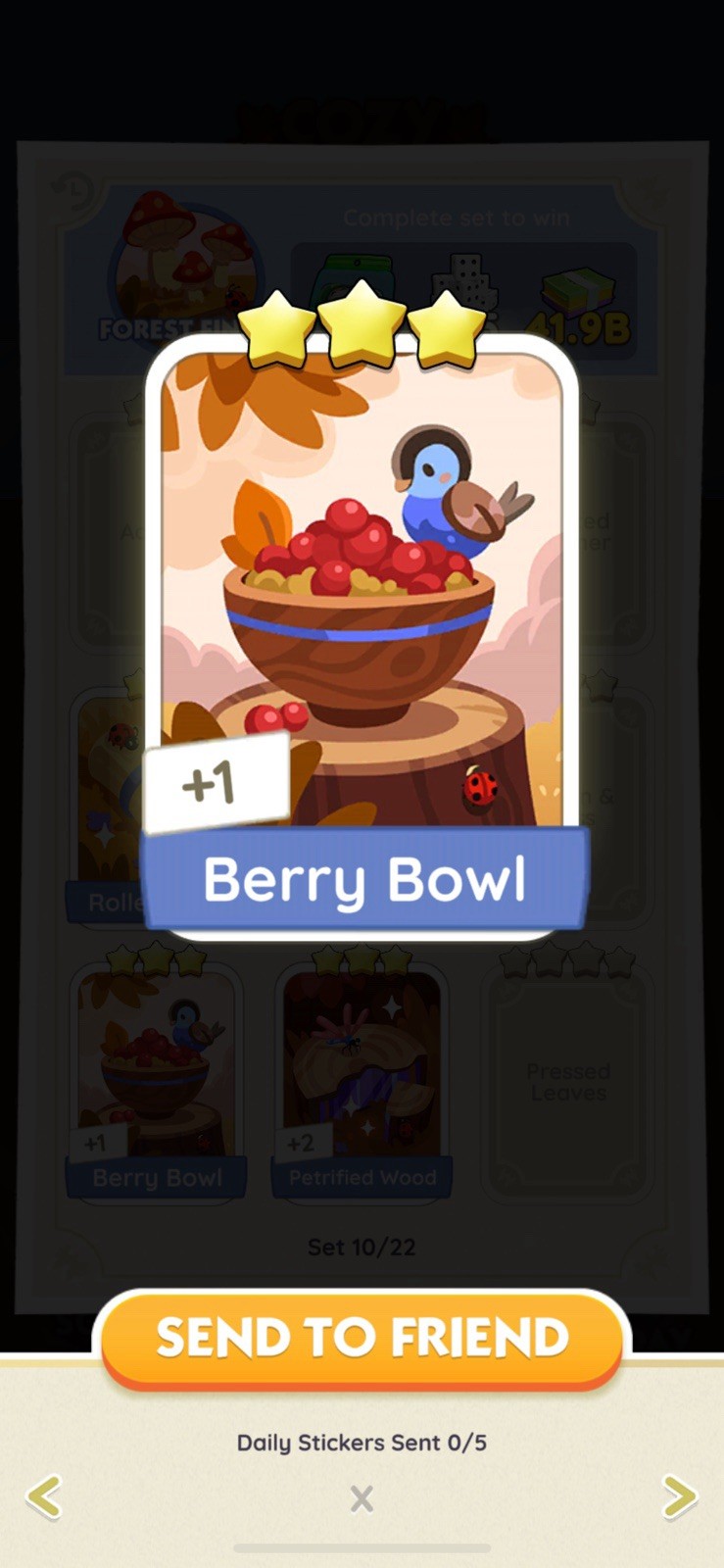 Berry Bowl-Monoply Go Sticker Fast Sending