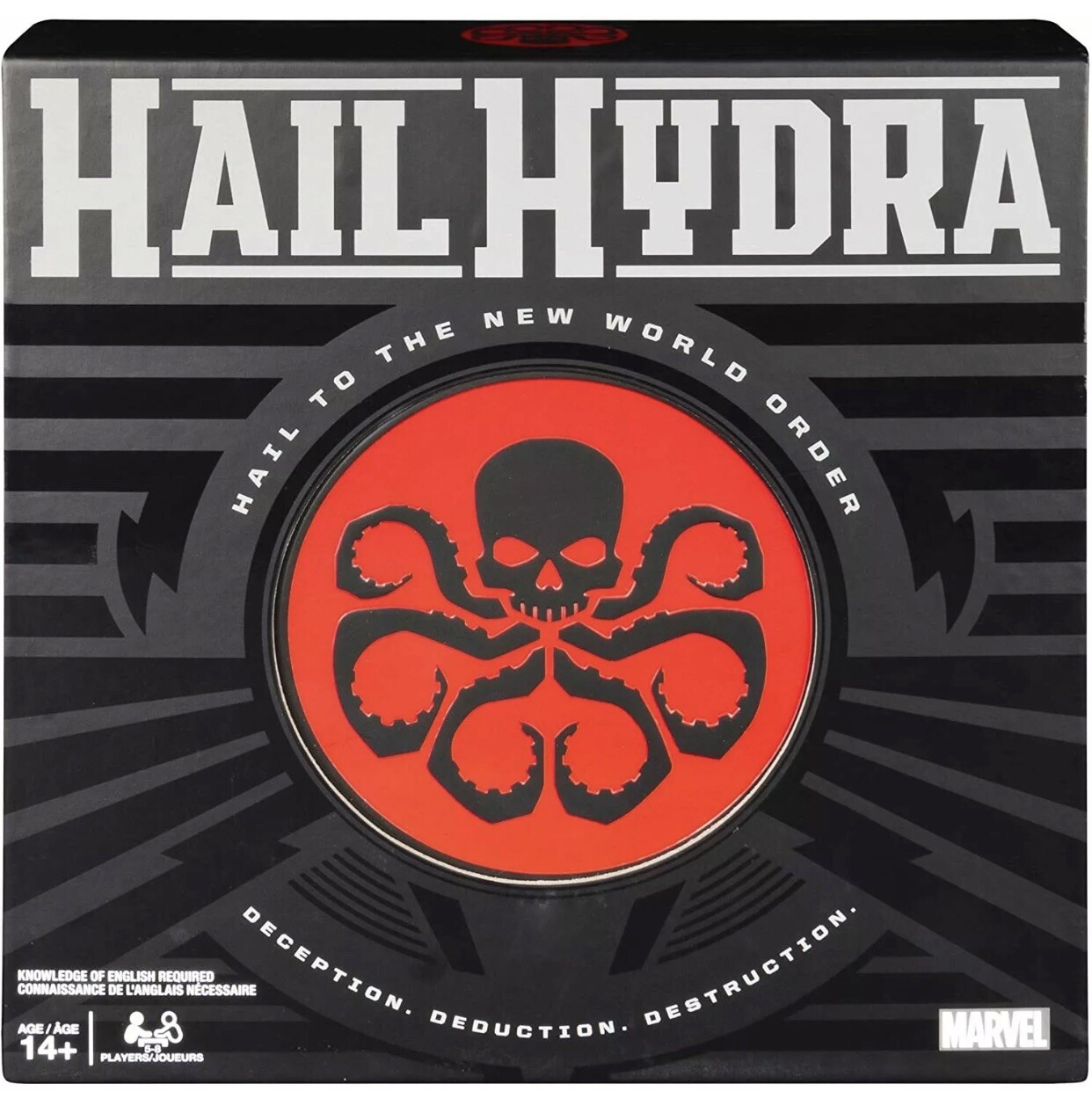 Marvel Hero Avengers Hail Hydra Board Game | New | Spin Master | We Ship Daily!