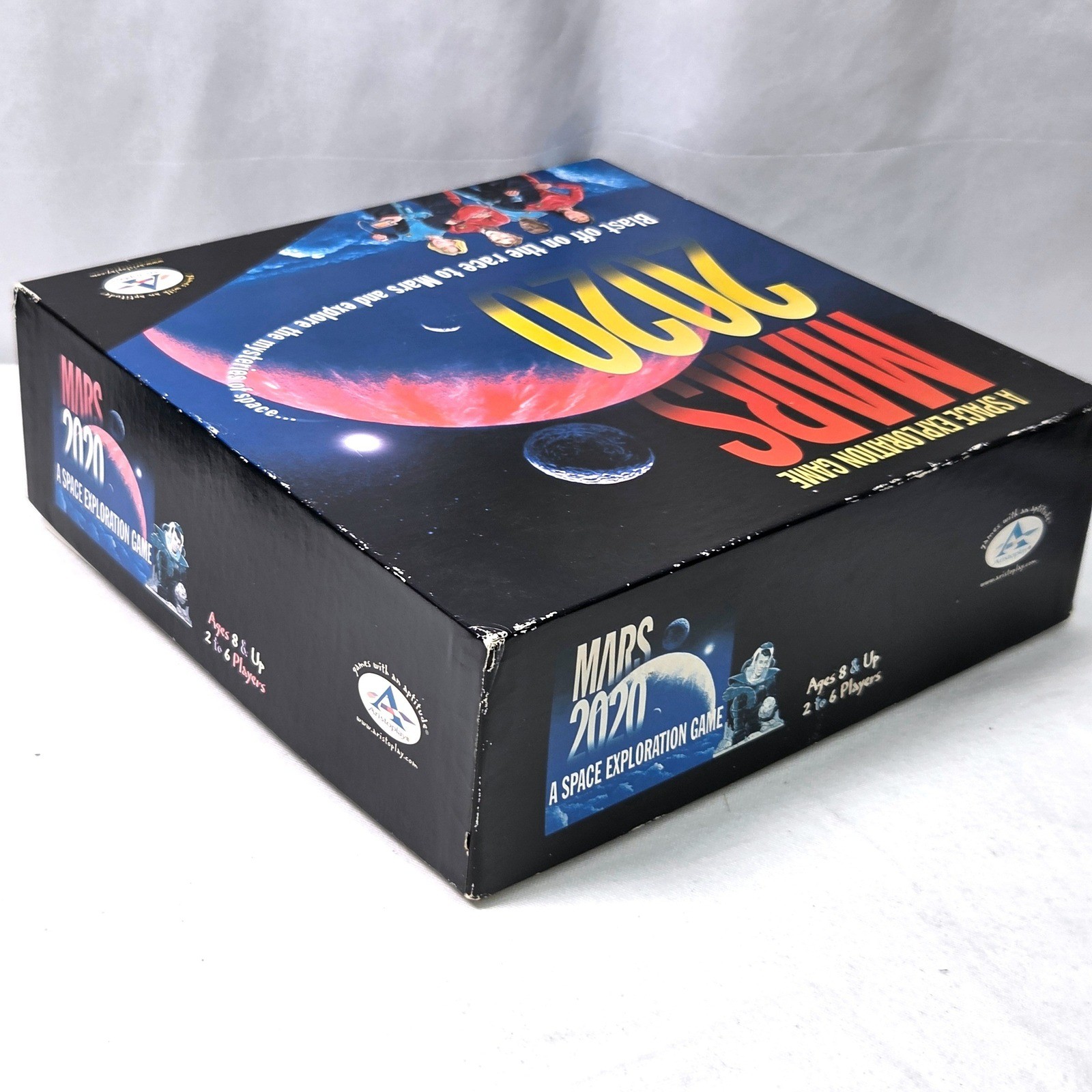 Aristoplay Mars 2020 Space Exploration Board Game VTG 1998 Science NASA STEM New