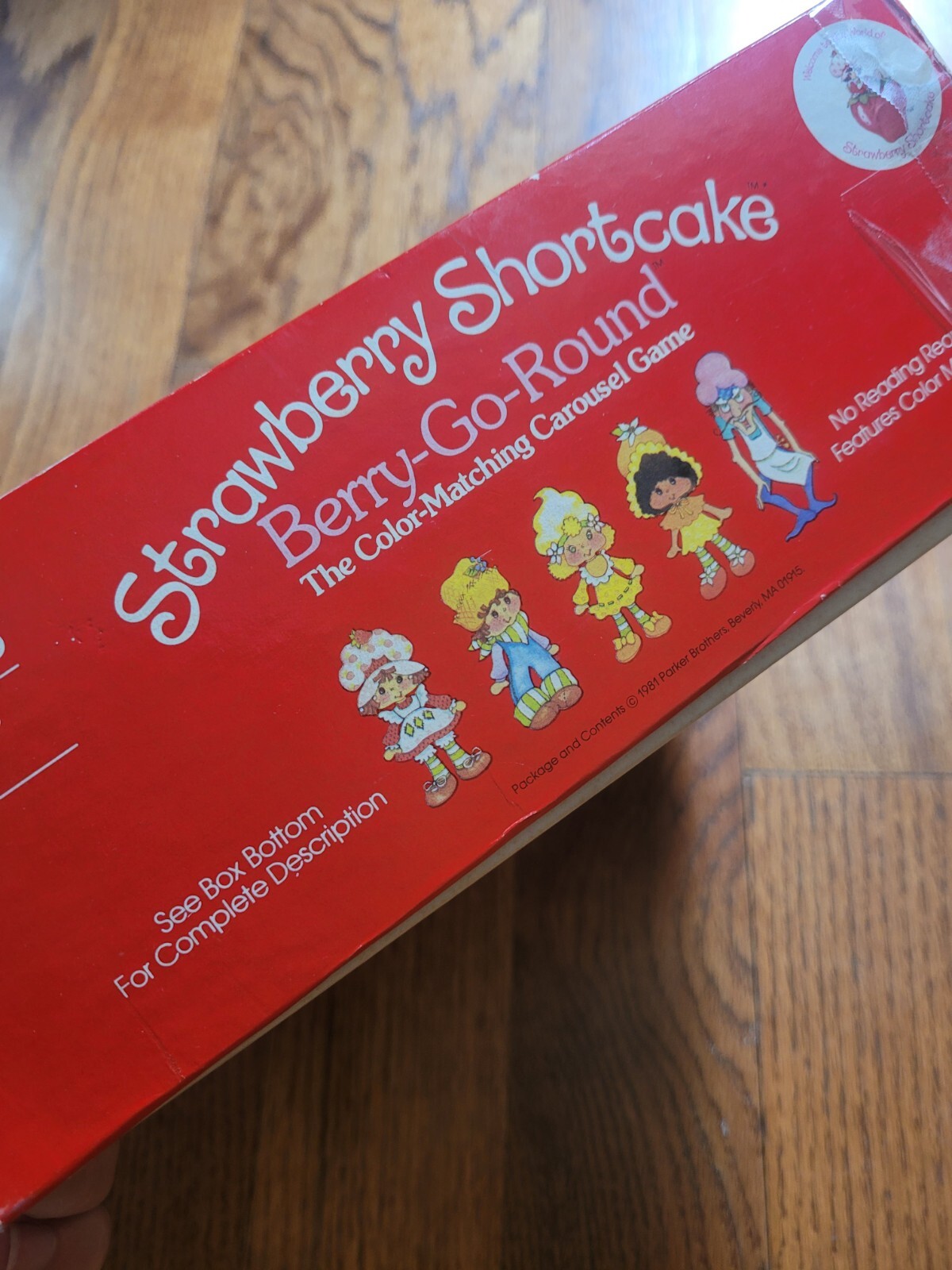 VINTAGE 1982 Strawberry Shortcake Berry-go-round Game. Carousel Game. GUC!!