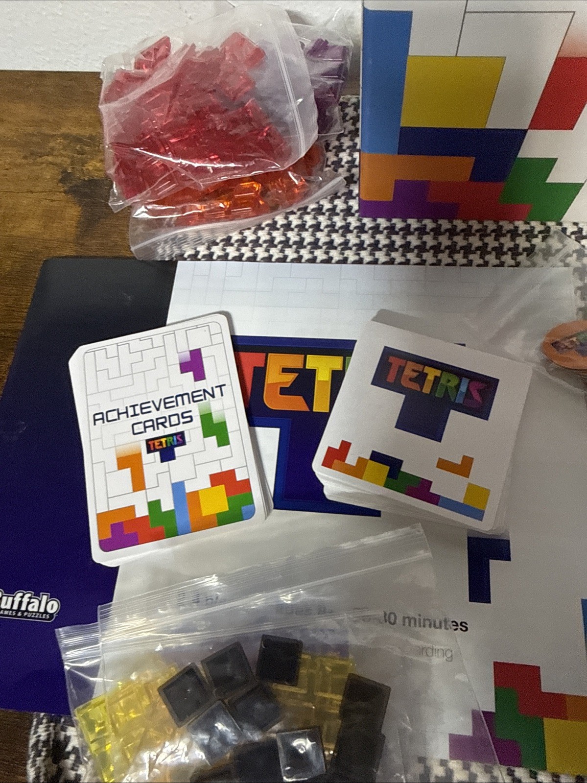 Tetris Head-To-Head Multiplayer Strategy Game 2-4 Players-Classic Game COMPLETE!