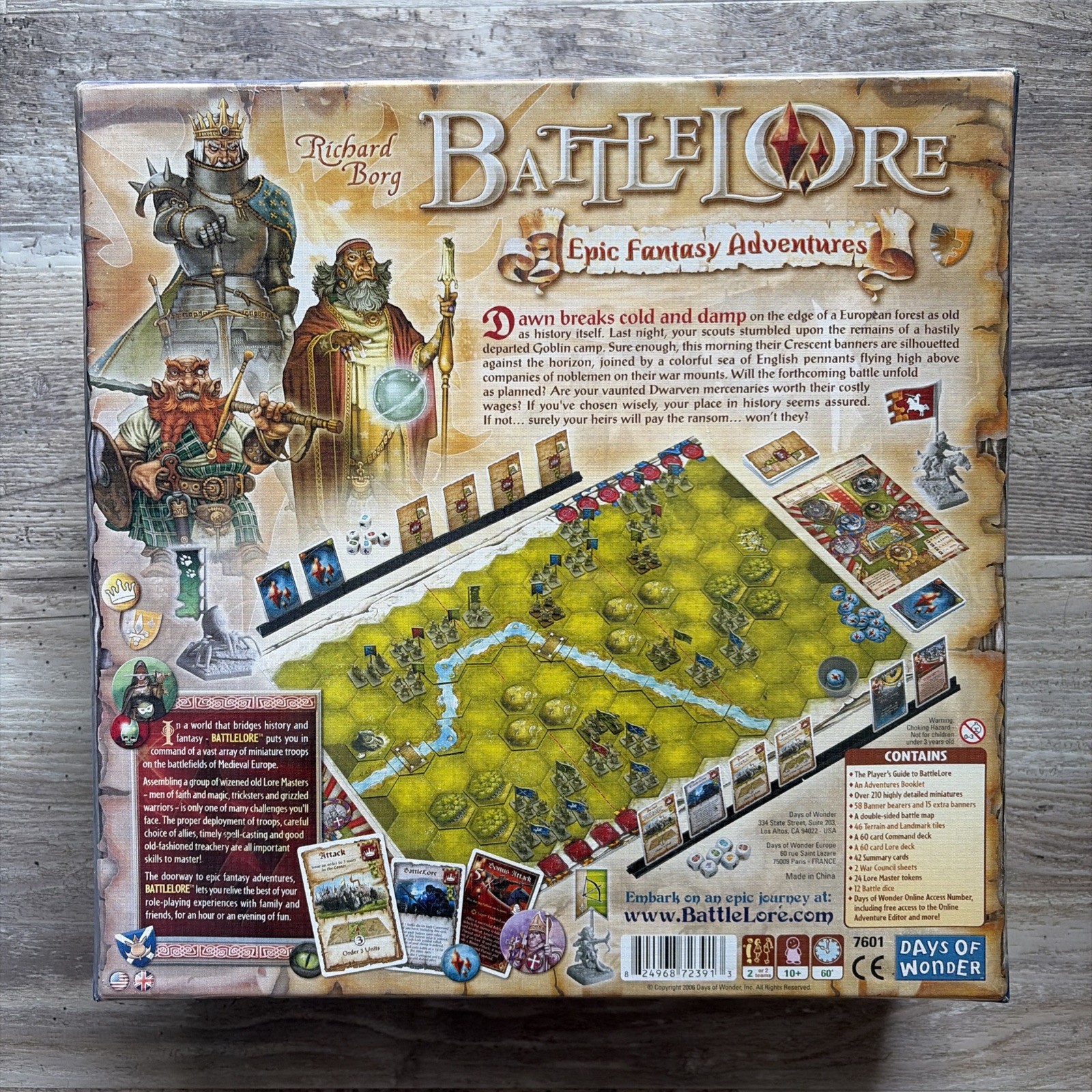 (FLASH SALE) BATTLELORE First Edition BRAND NEW IN SHRINK 2006