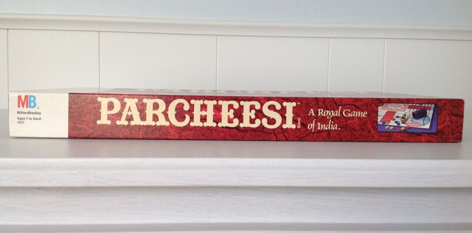 Vintage Milton Bradley PARCHEESI – Royal Game Of India – 1989 – Complete