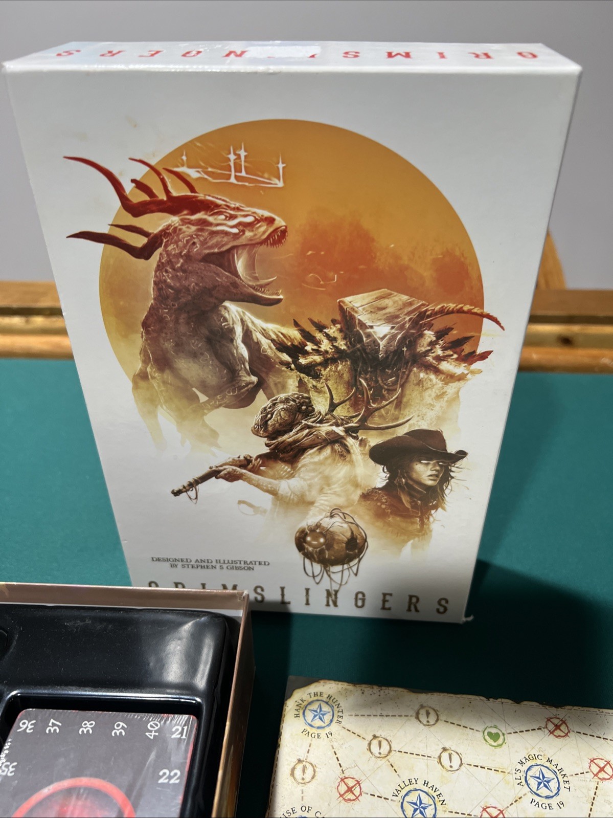 Grimslingers Board Game Sealed Cards Never Played Complete