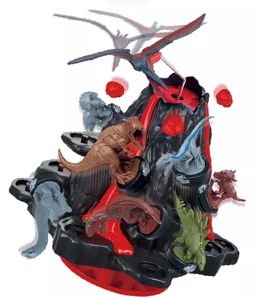 Jurassic World Shaky Volcano, Tabletop Skill and Action Game for up to 4 Players