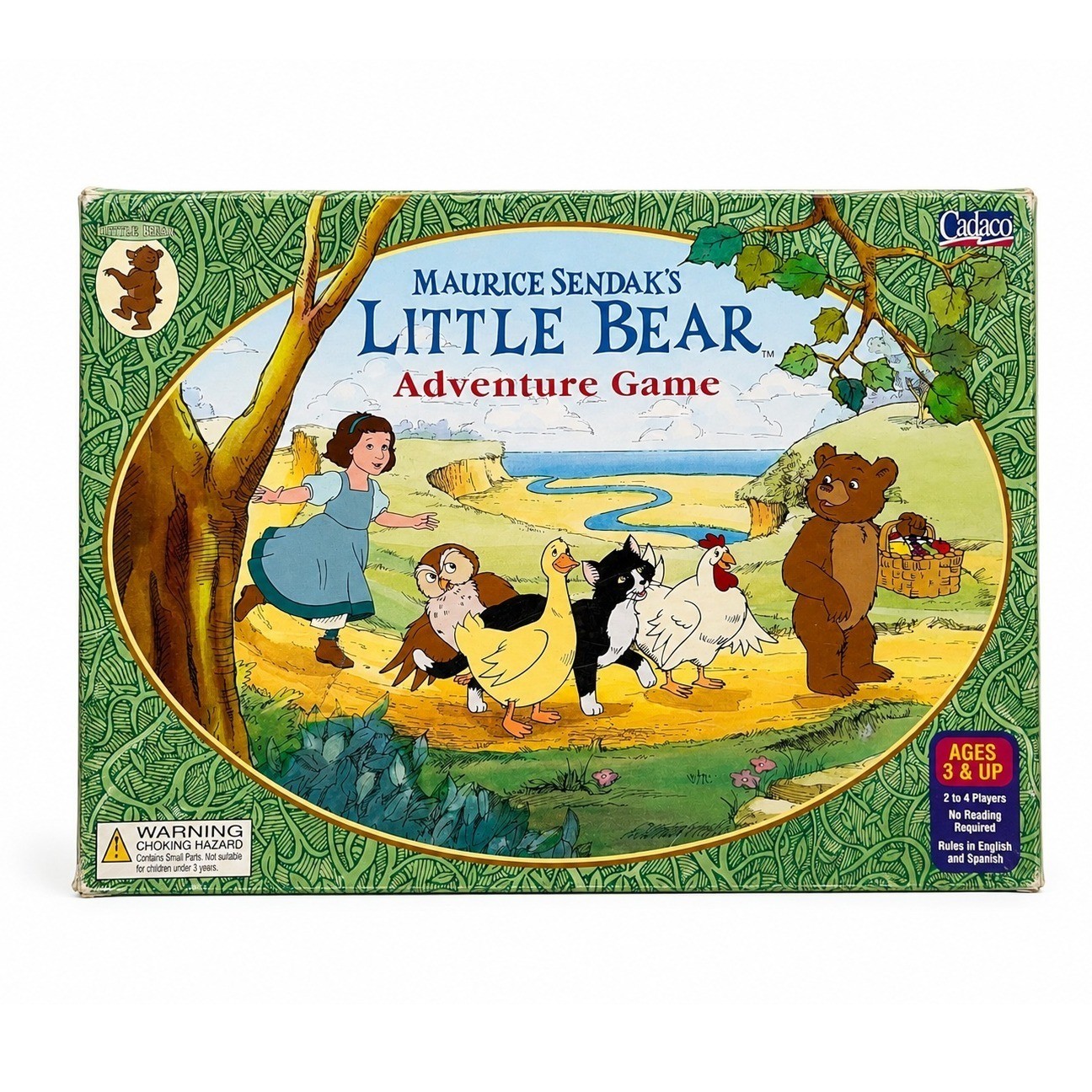 Little Bear Adventure Game Maurice Sendak 1999 Vintage Board Game Incomplete