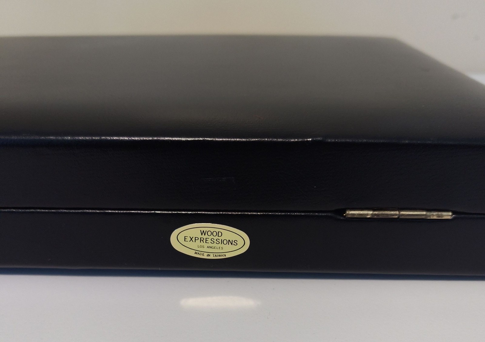 WE Games Black Leatherette Backgammon Set 14.75 x 9.75 Everything Inc
