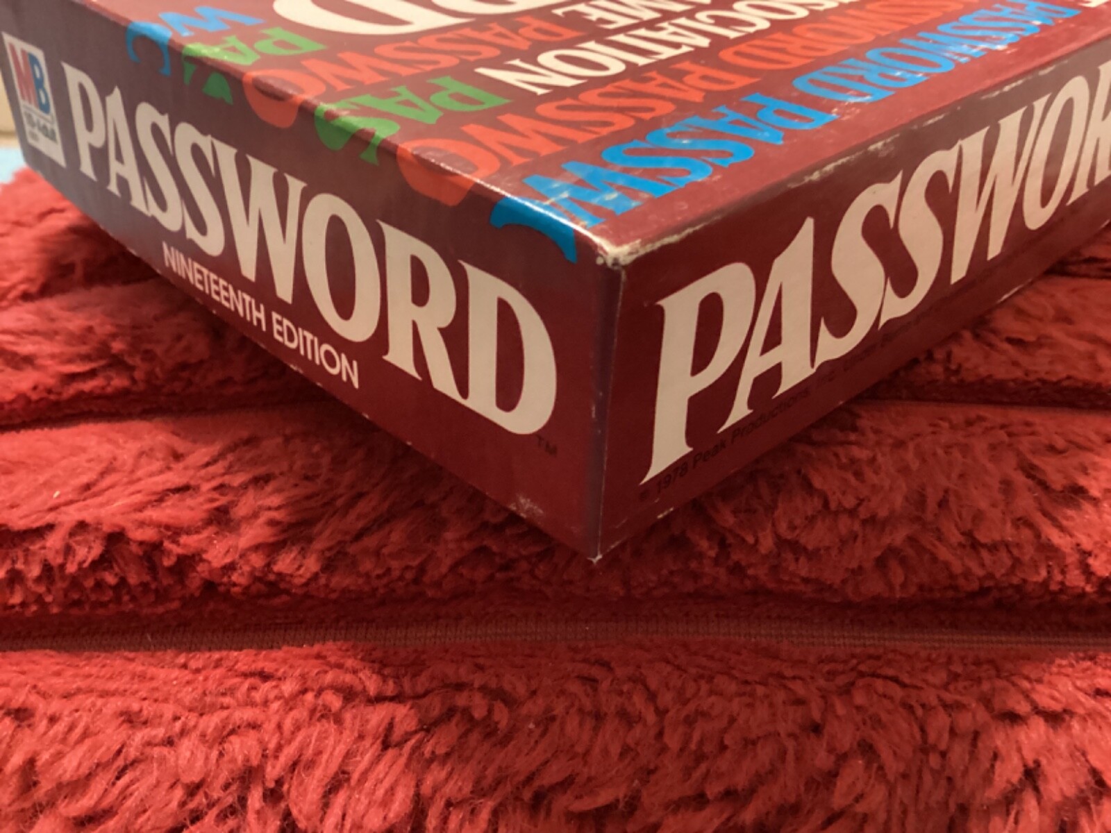 PASSWORD COMPLETE GAME, 19th EDITION, 1978, MILTON BRADLEY/ FREE POSTAGE!!!!