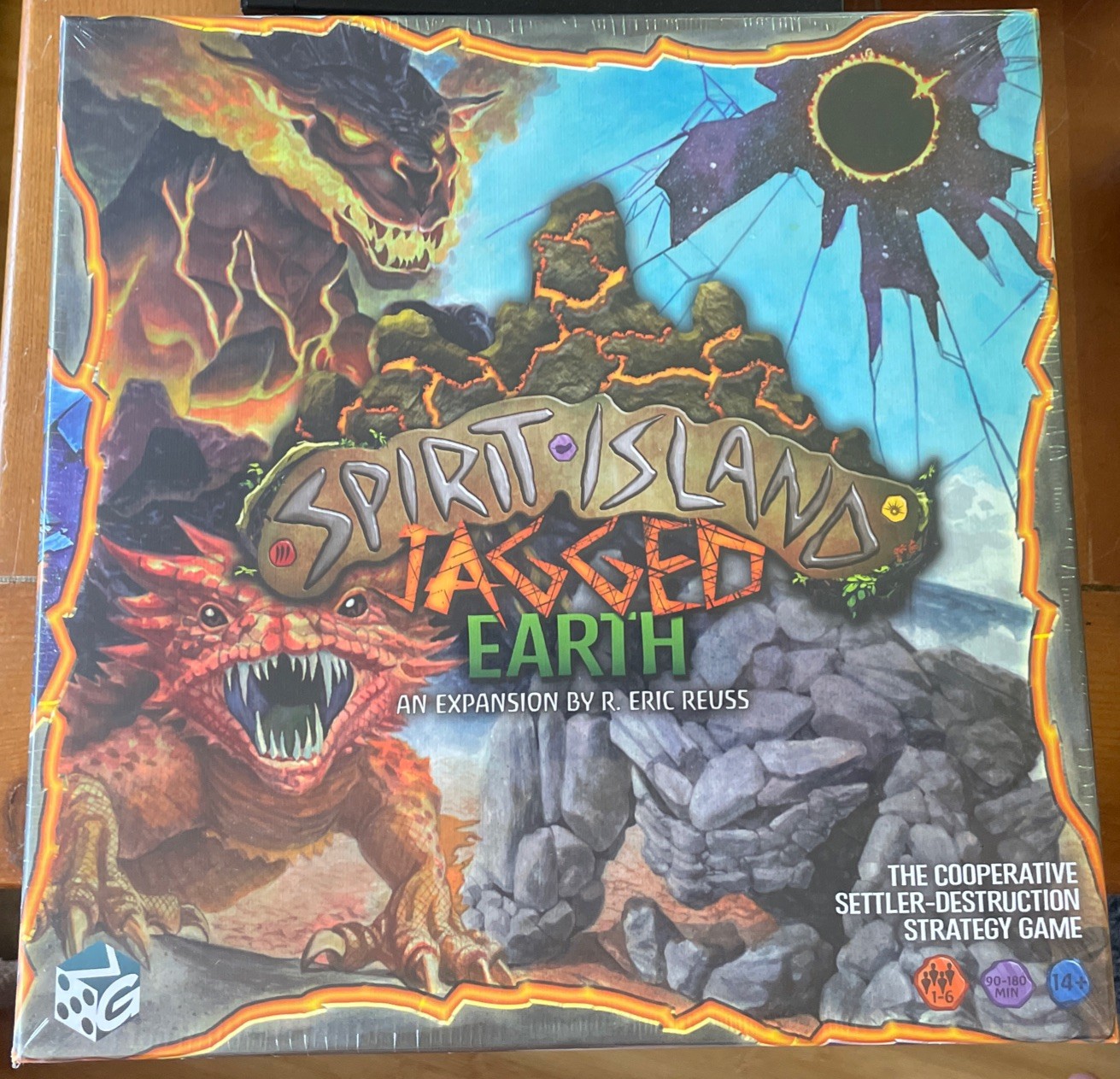 Spirit Island Jagged Earth Board Game Expansion Greater Than Games New Sealed