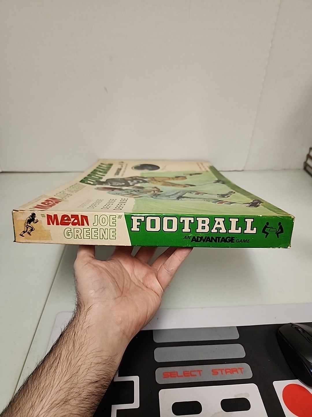 Vintage 1974 Donbee Corp. Mean Joe Greene Football Board Game Complete