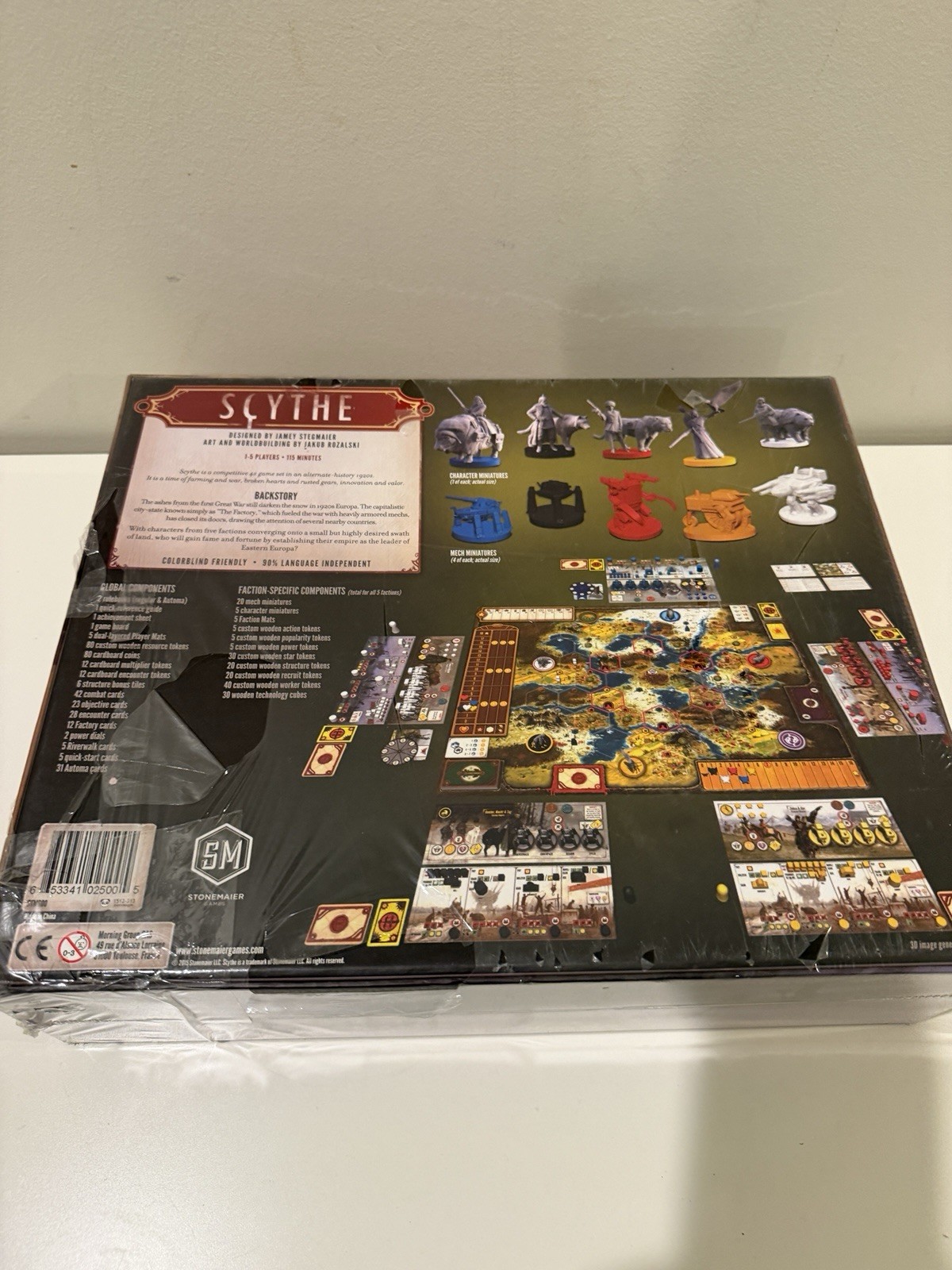 Stonemaier Games Scythe Board Game – STM600 New Sealed