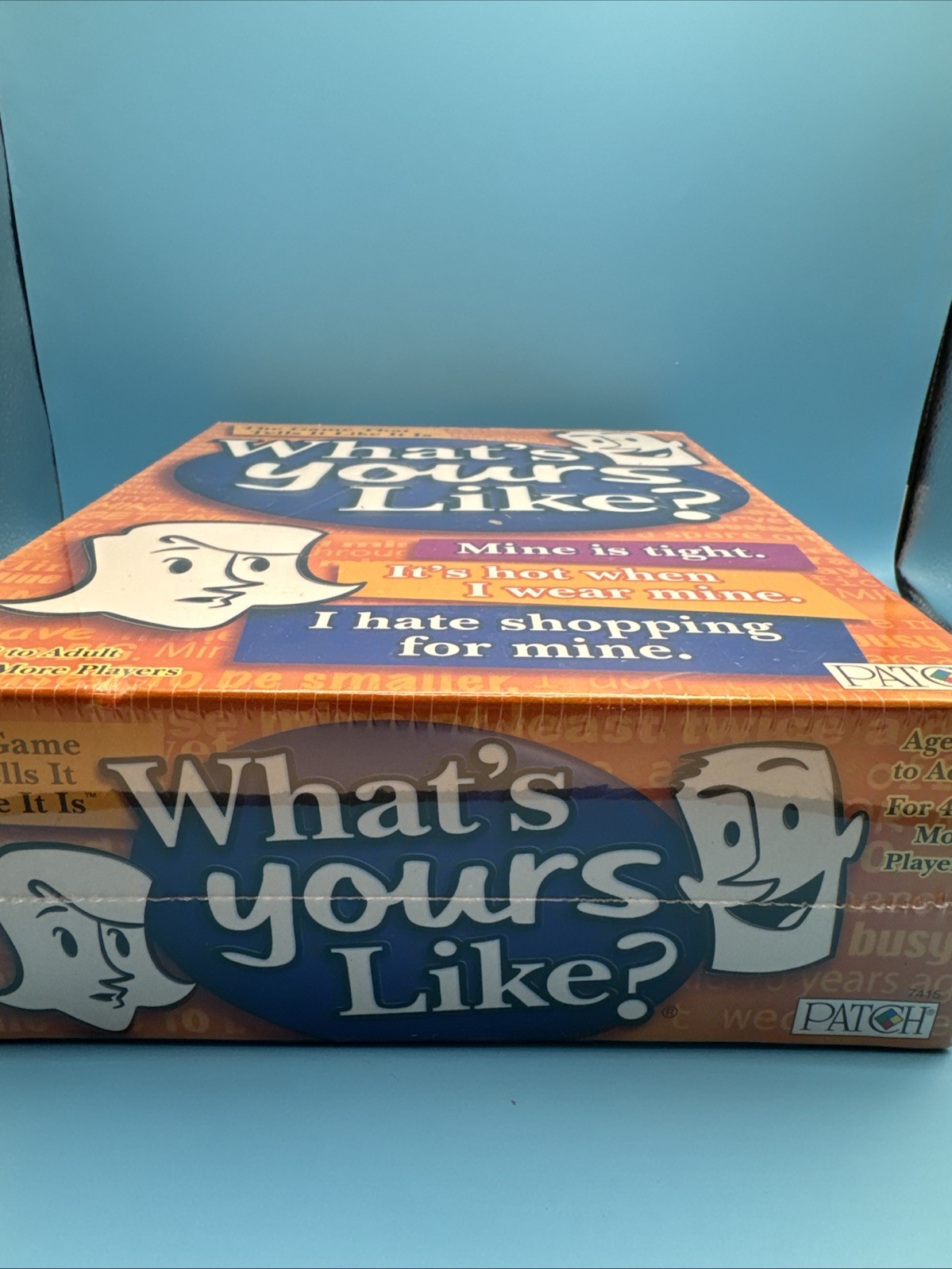 What’s Yours Like? The Game That Tells It Like It Is! Group Party Game Ages 12+